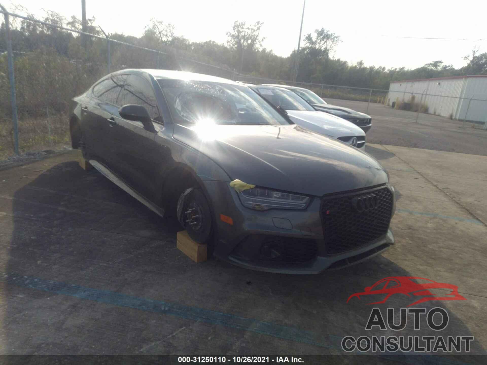 AUDI RS 7 2017 - WUAWRAFC2HN903386