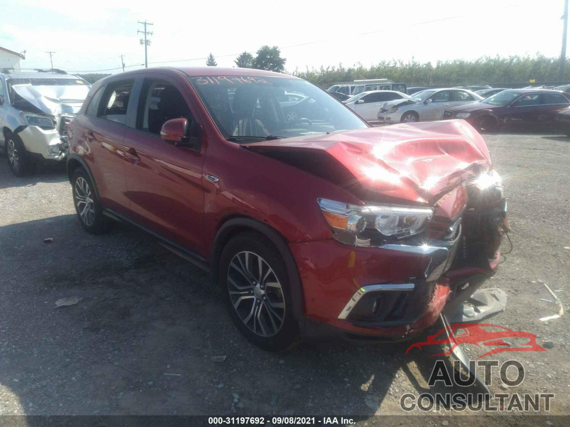 MITSUBISHI OUTLANDER SPORT 2018 - JA4AR3AW8JU001254