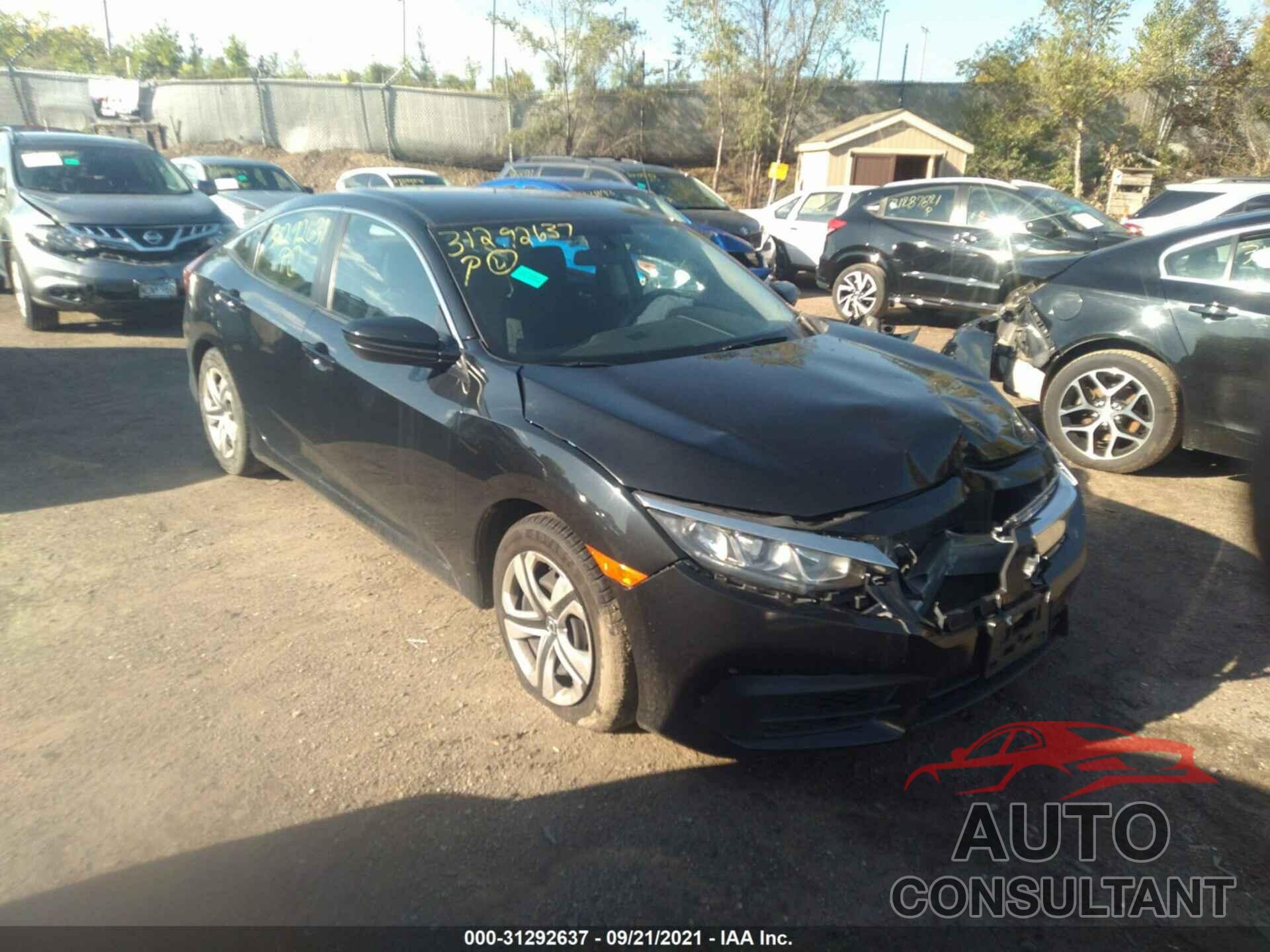 HONDA CIVIC SEDAN 2016 - 19XFC2F52GE022132