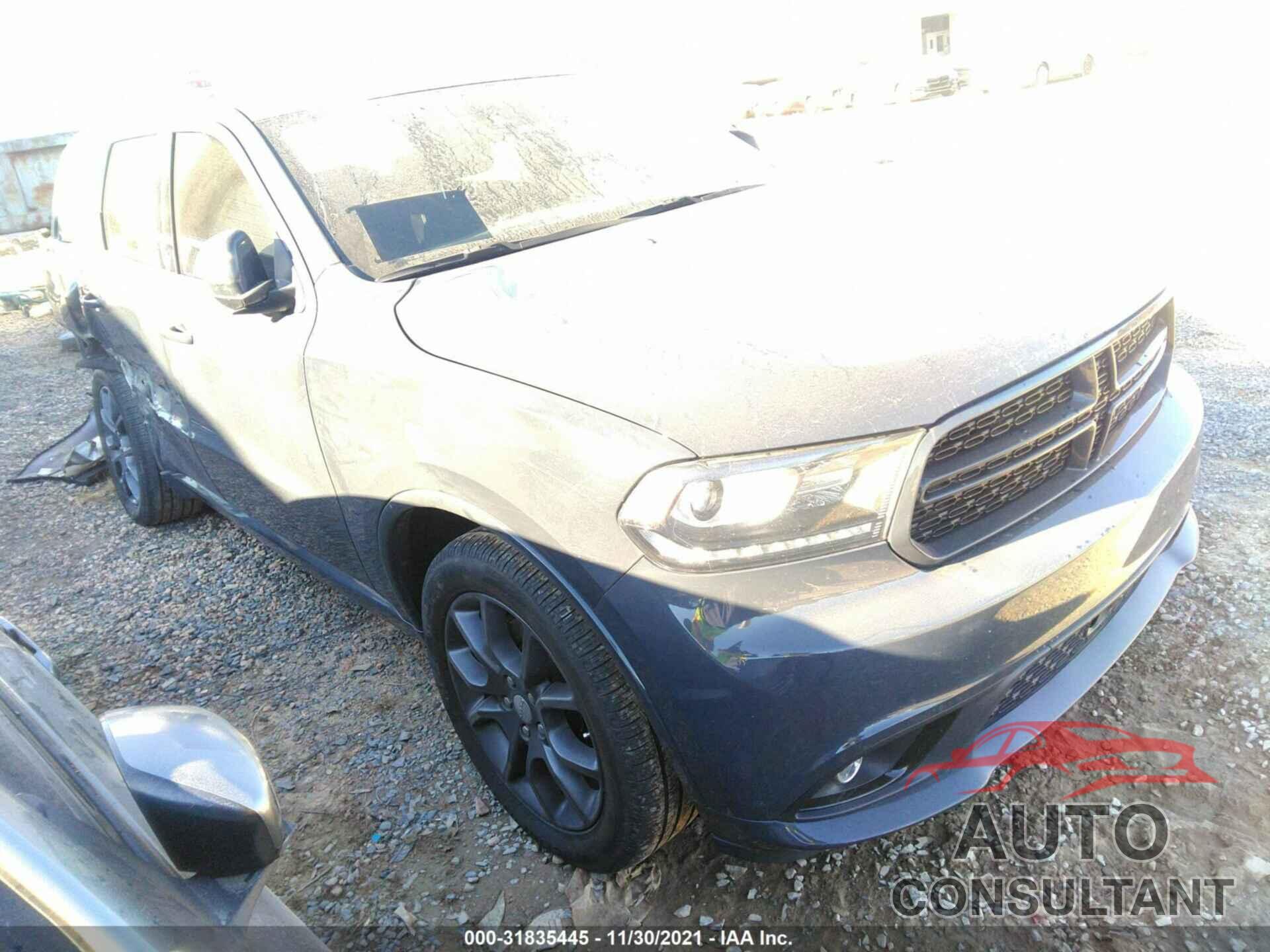 DODGE DURANGO 2017 - 1C4SDJCT4HC840060