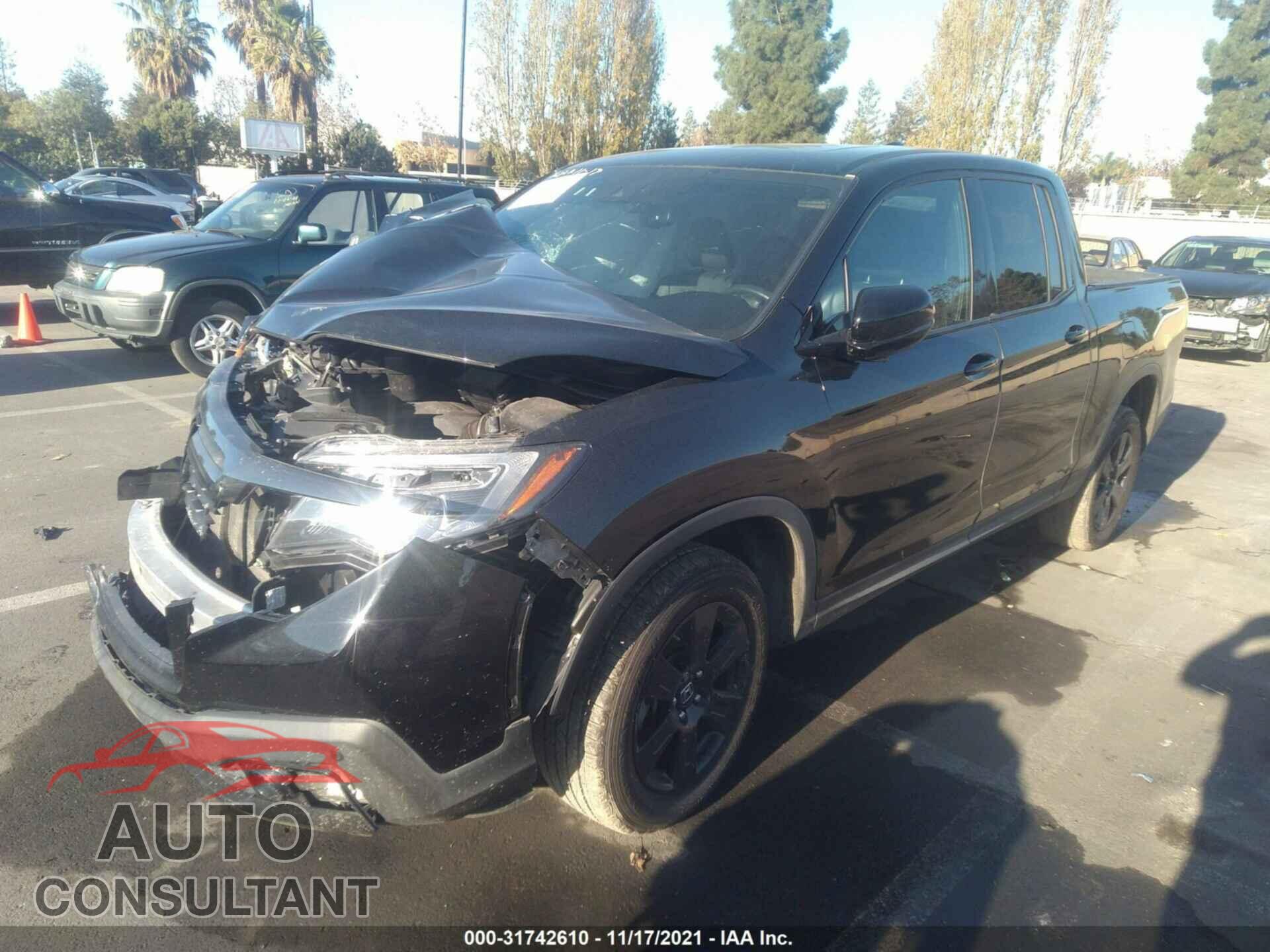 HONDA RIDGELINE 2017 - 5FPYK3F84HB013575