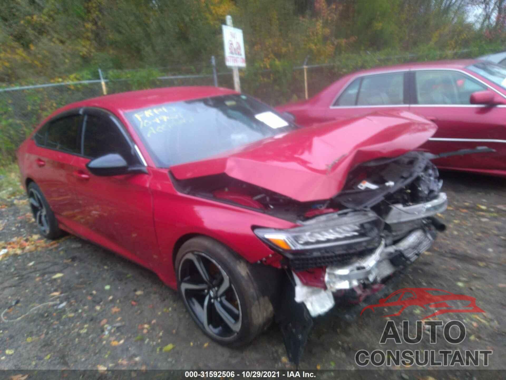 HONDA ACCORD SEDAN 2021 - 1HGCV1F37MA026635