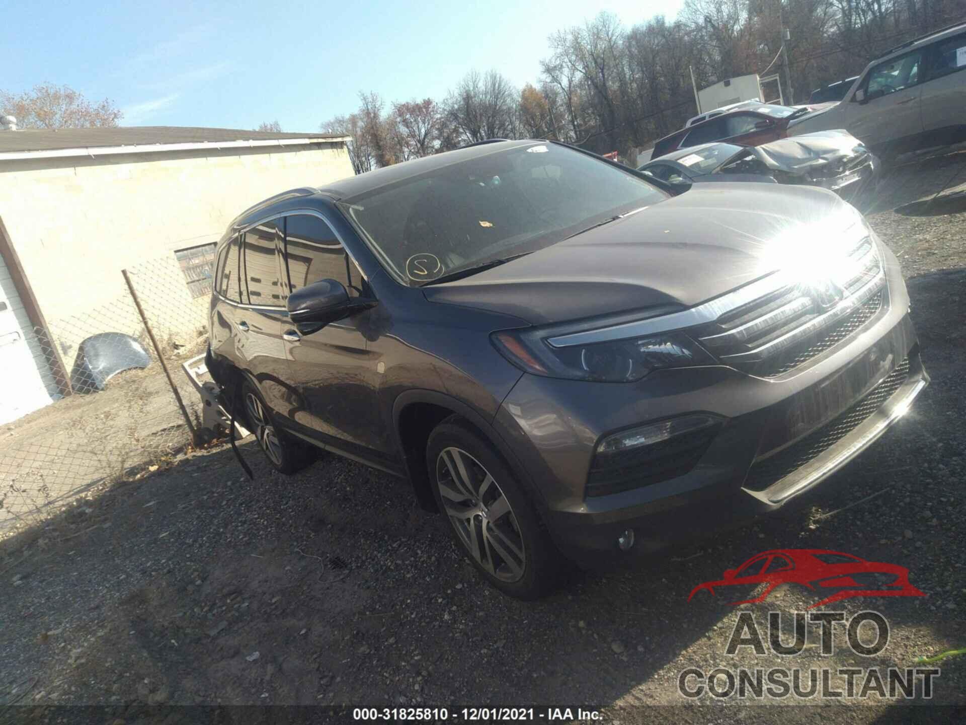 HONDA PILOT 2017 - 5FNYF6H92HB012882