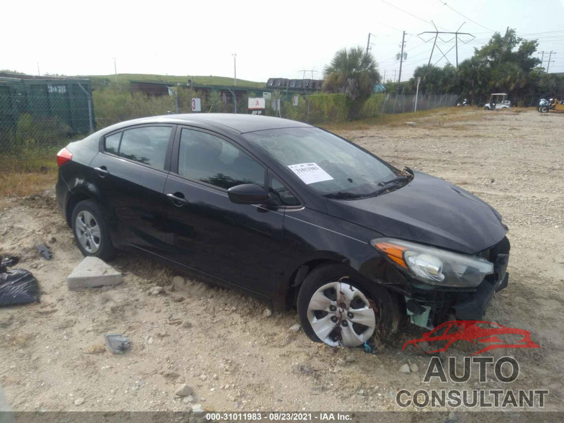 KIA FORTE 2016 - KNAFK4A67G5441150