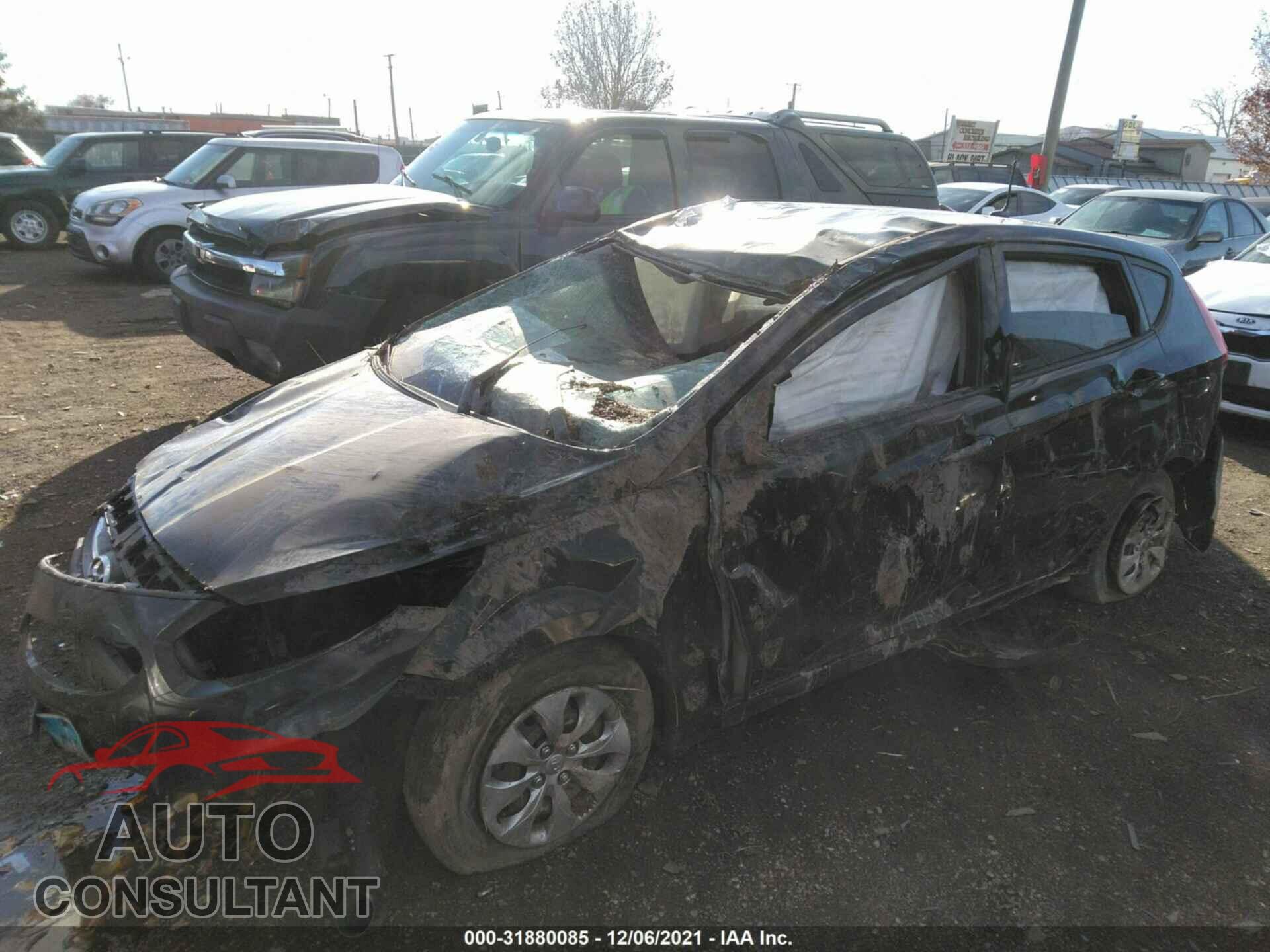 HYUNDAI ACCENT 2017 - KMHCT5AE2HU315846