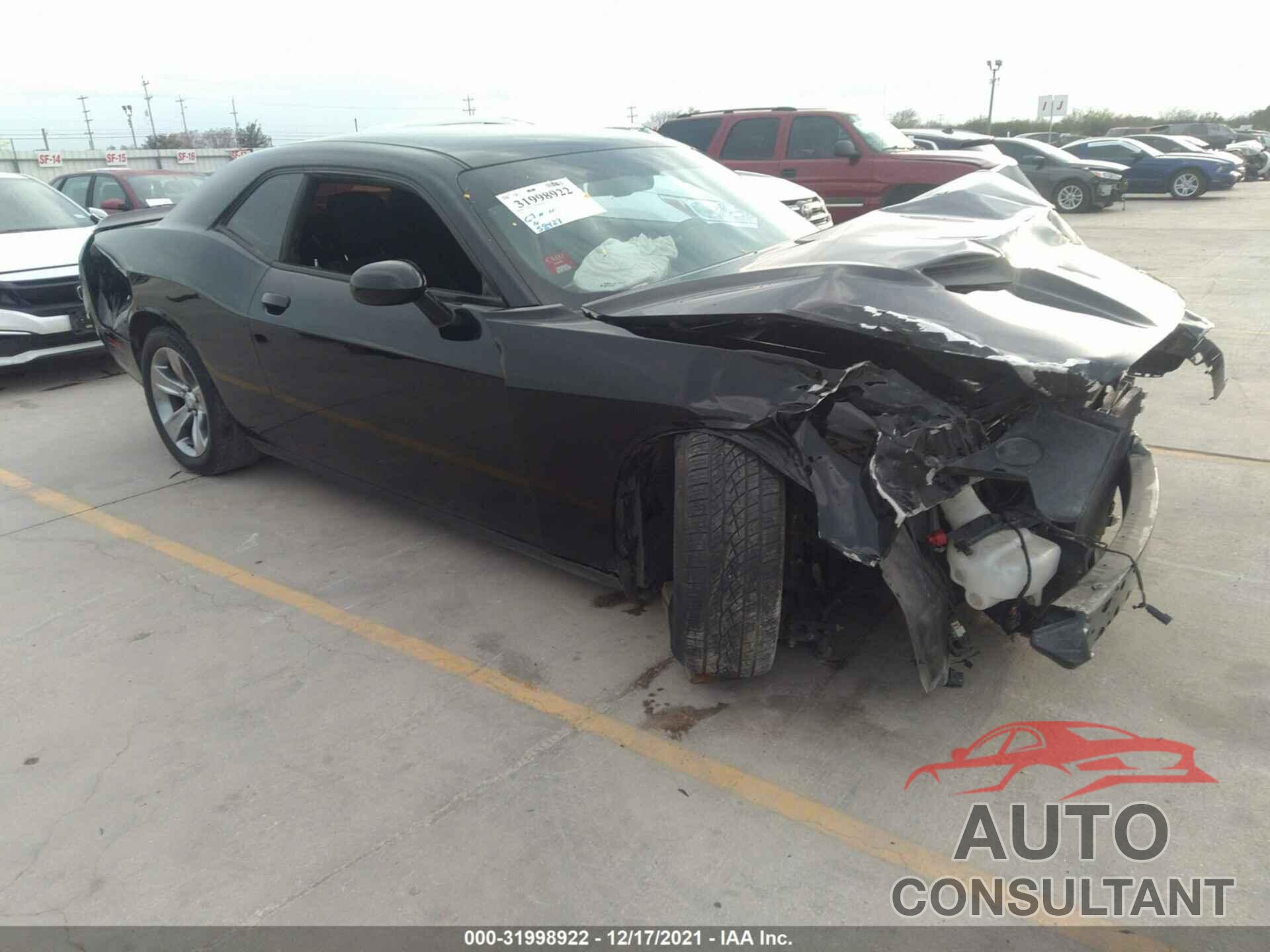 DODGE CHALLENGER 2016 - 2C3CDZAG2GH213477