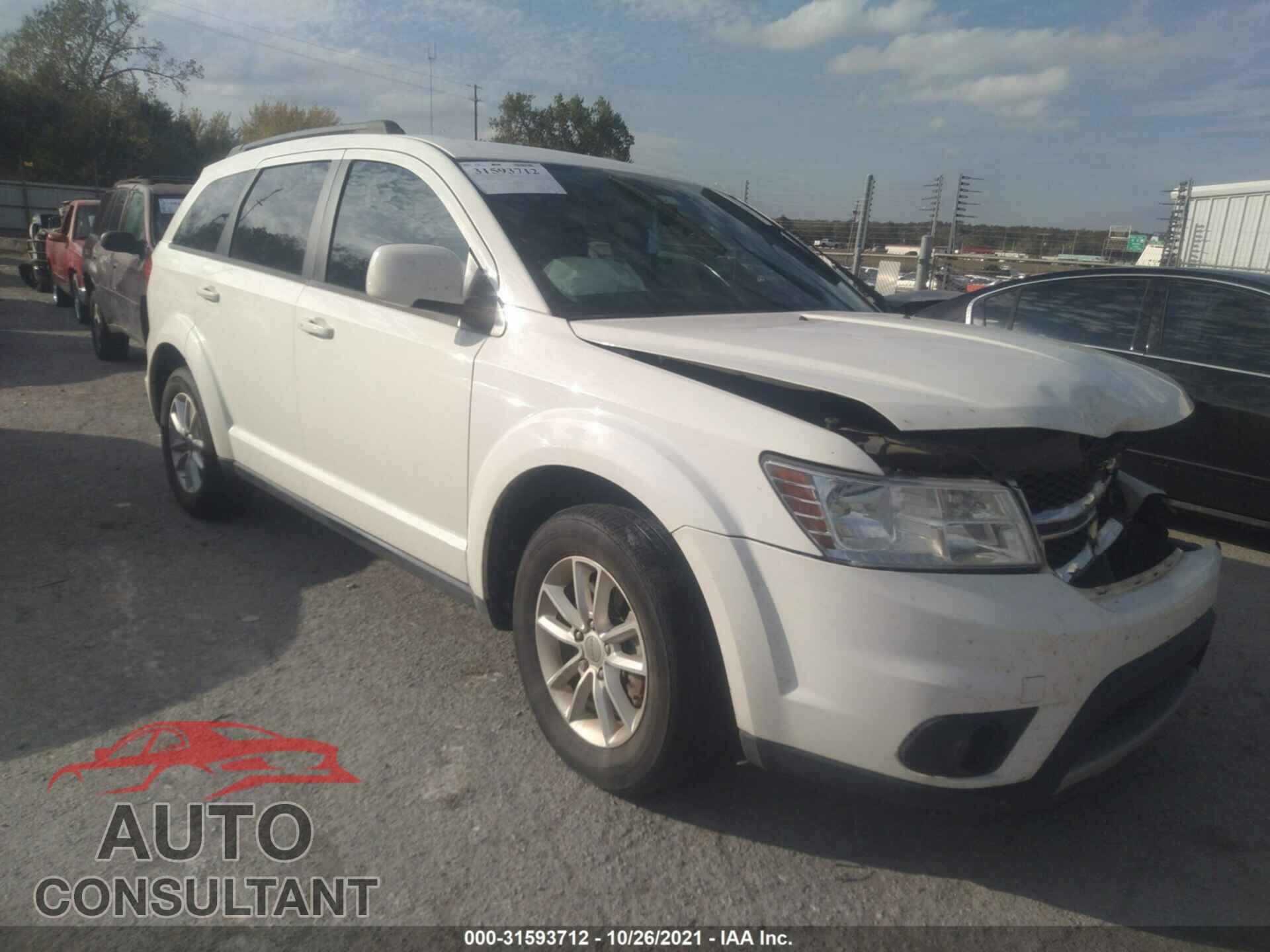 DODGE JOURNEY 2016 - 3C4PDCBB4GT121372