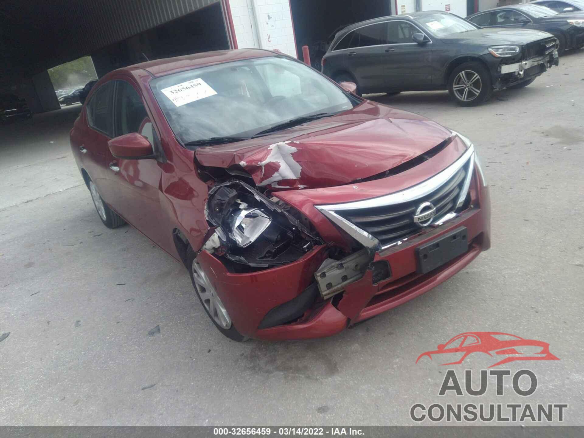 NISSAN VERSA 2016 - 3N1CN7AP2GL810958
