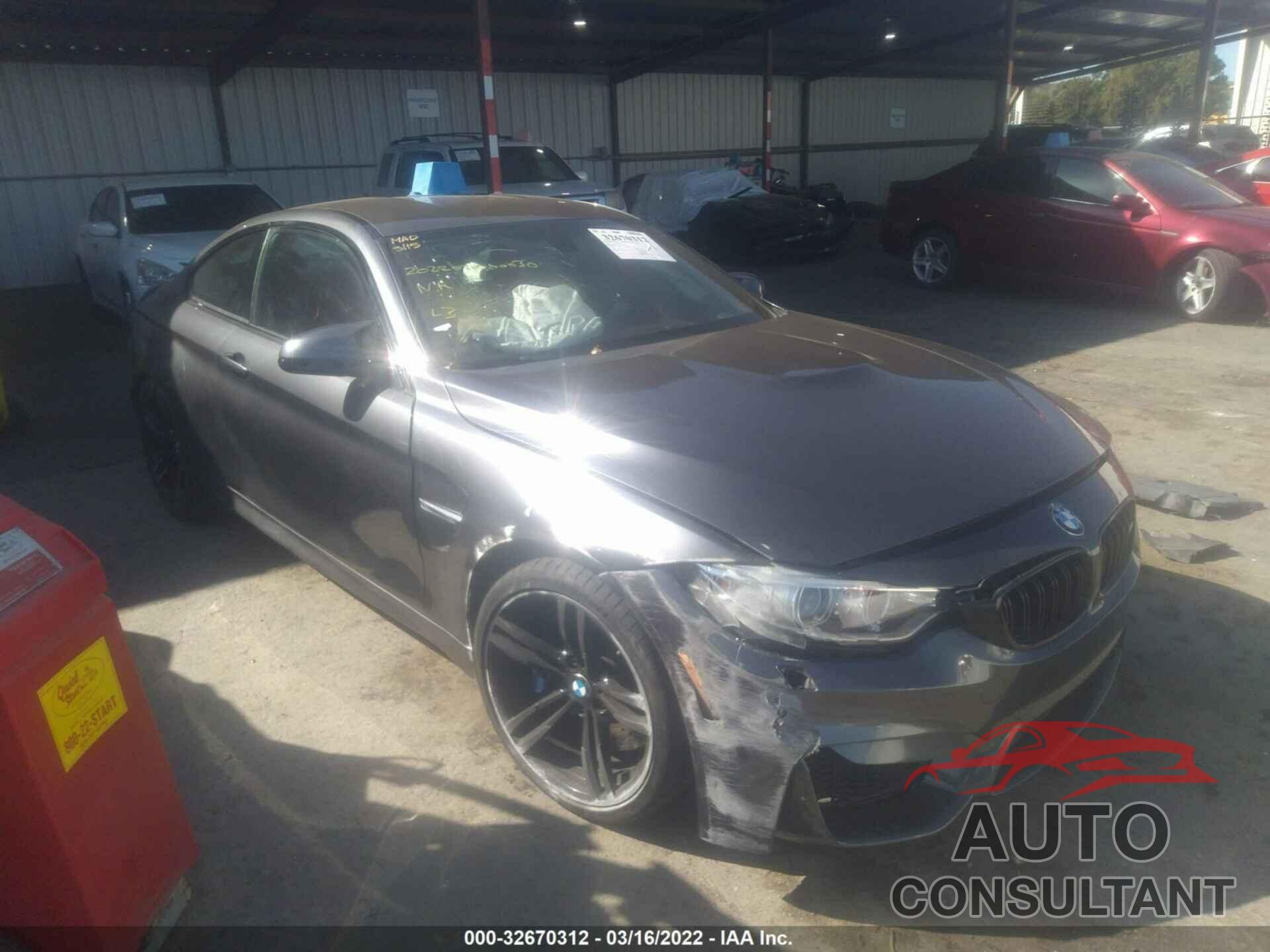 BMW M4 2016 - WBS3R9C5XGK335806