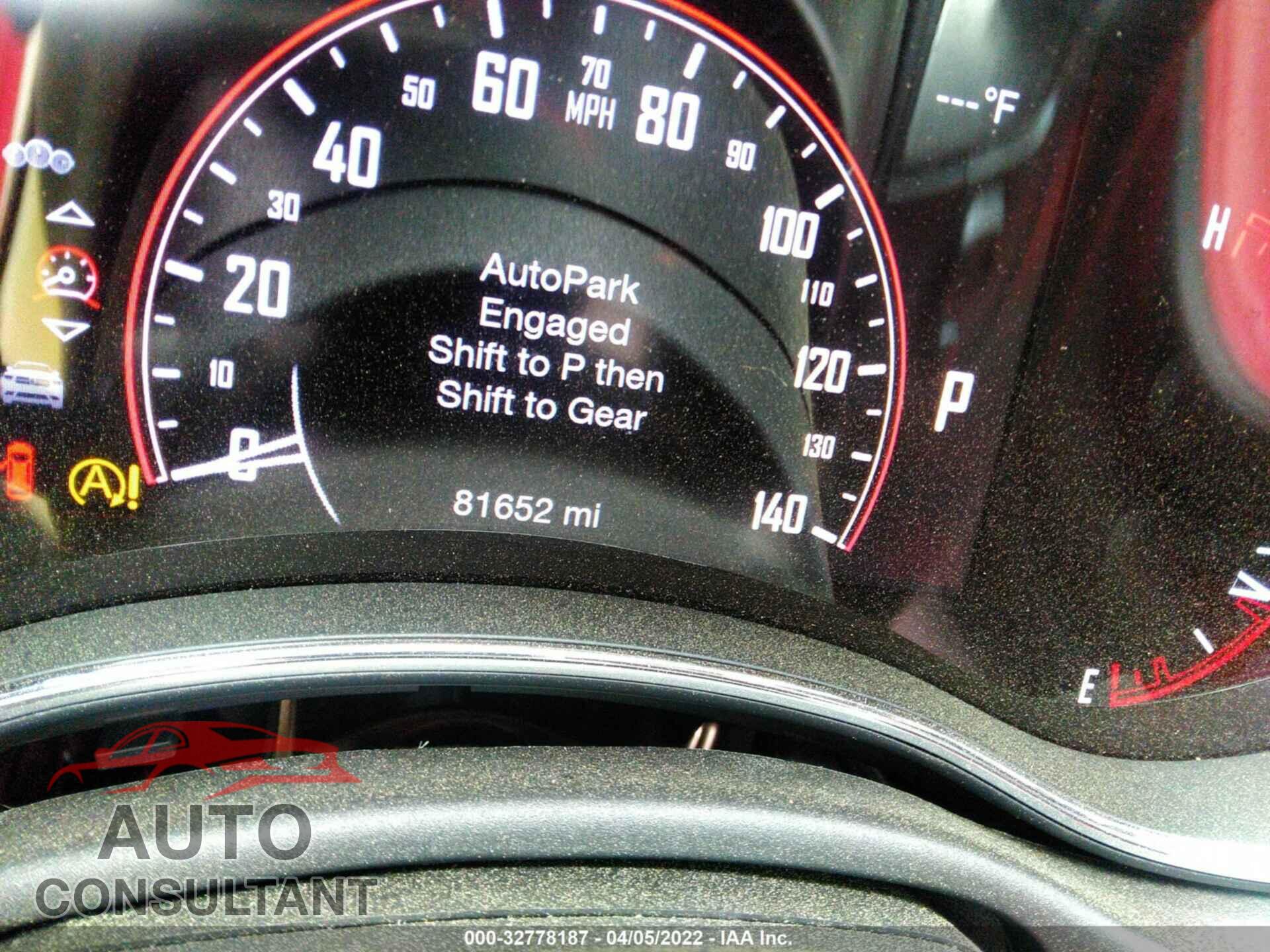 DODGE DURANGO 2017 - 1C4RDHAGXHC960359