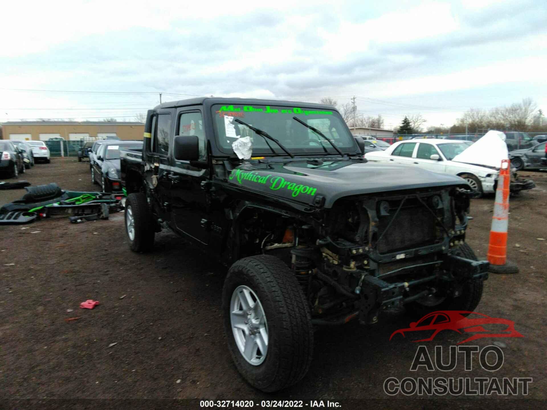 JEEP GLADIATOR 2020 - 1C6HJTAGXLL115924