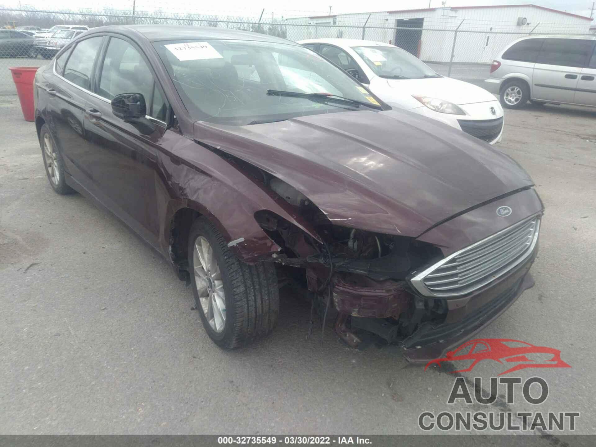 FORD FUSION 2017 - 3FA6P0H77HR169960