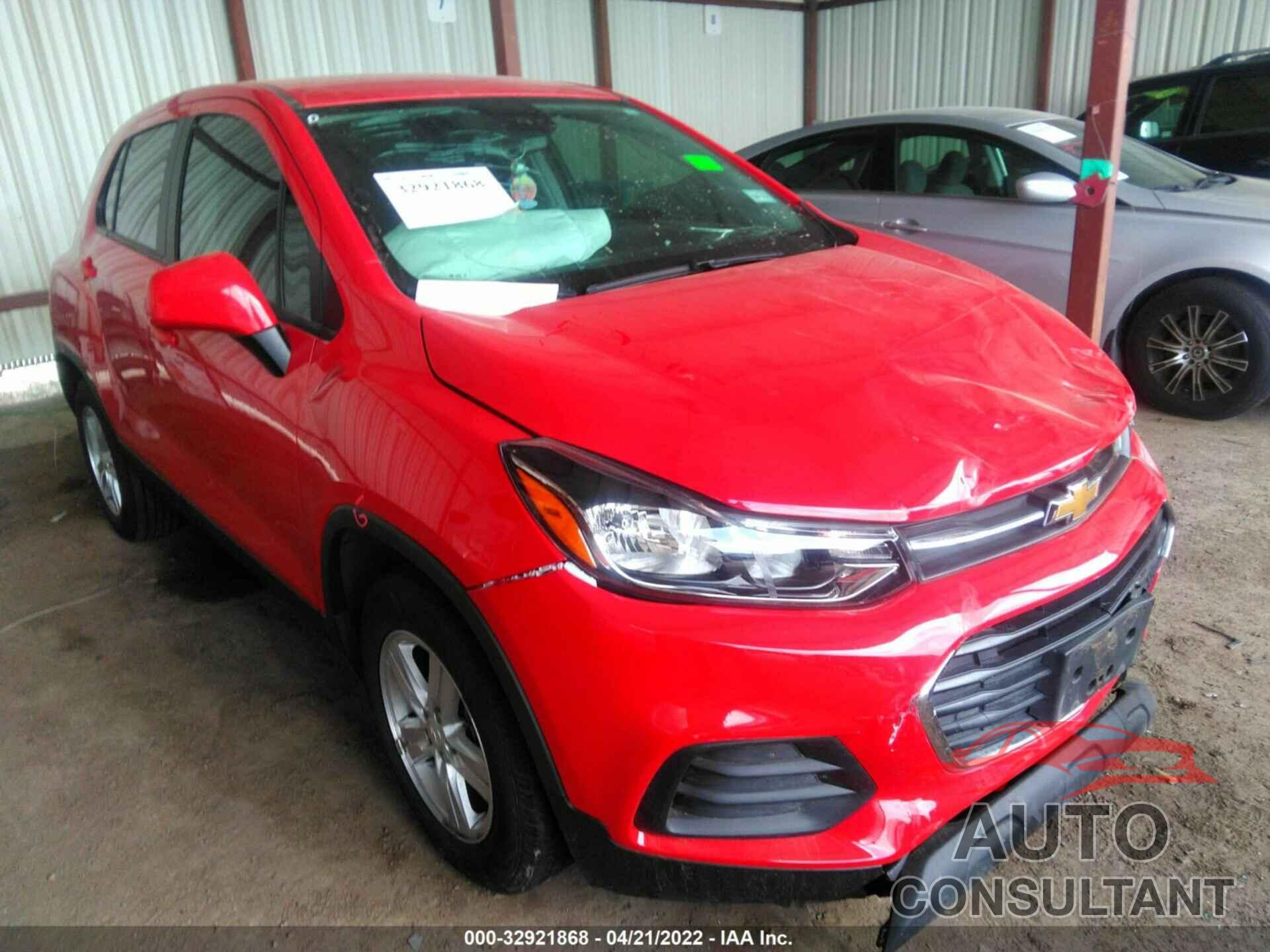 CHEVROLET TRAX 2020 - KL7CJKSB9LB353492