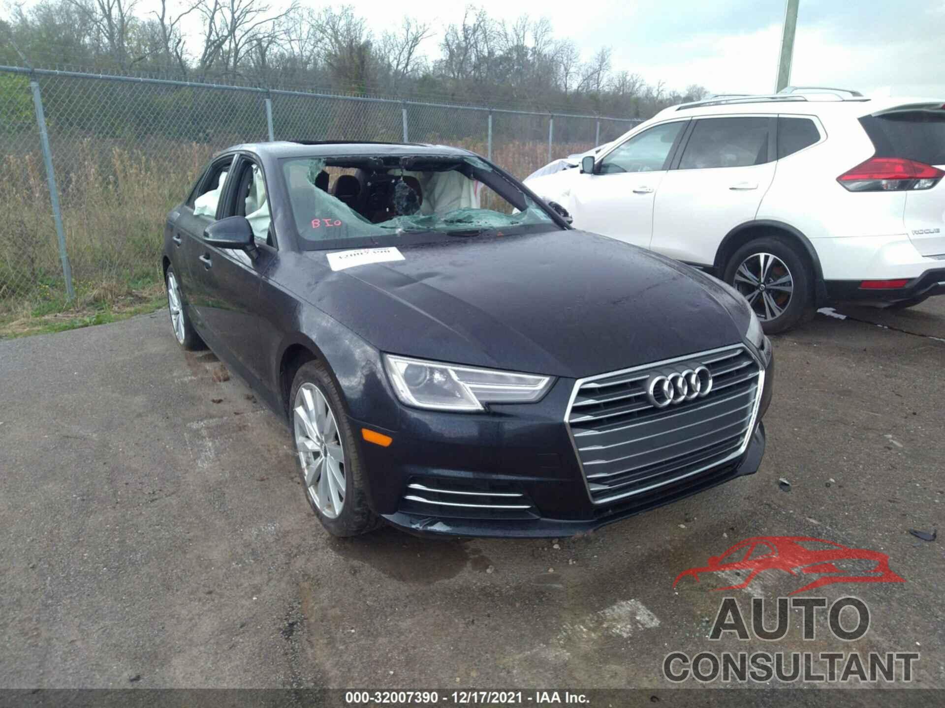 AUDI A4 2017 - WAUGMAF48HN042365