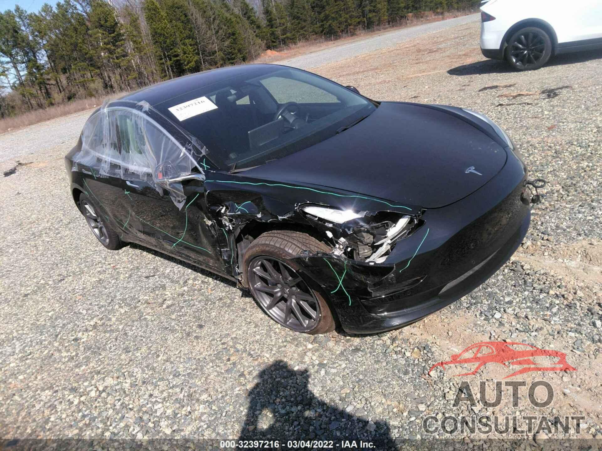 TESLA MODEL 3 2018 - 5YJ3E1EB7JF113462