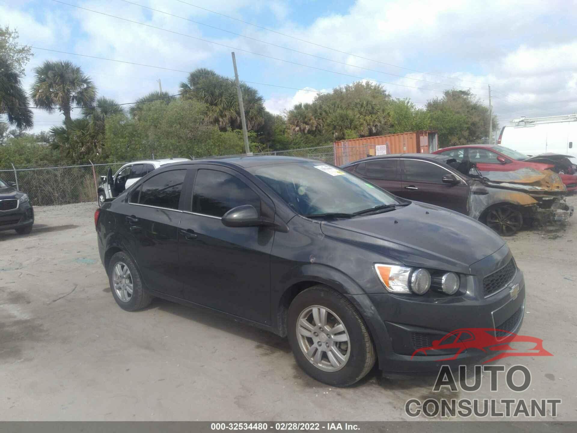 CHEVROLET SONIC 2016 - 1G1JC5SH1G4168723