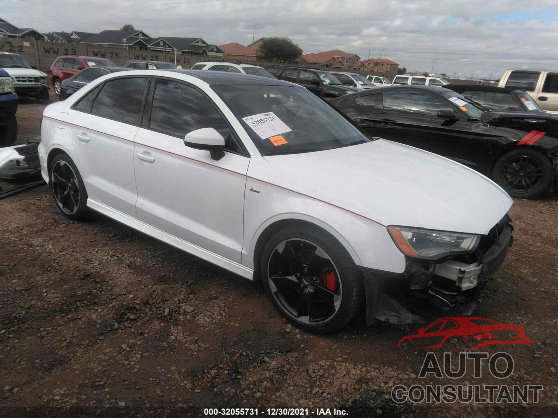 AUDI A3 2016 - WAUB8GFF1G1049635