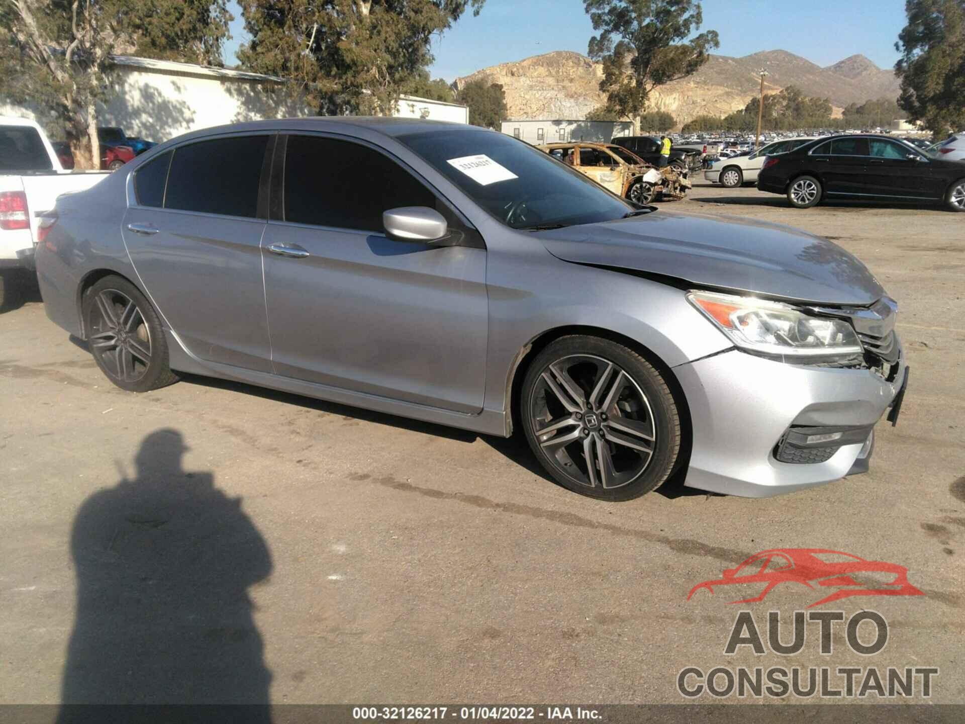 HONDA ACCORD SEDAN 2017 - 1HGCR2F52HA037494
