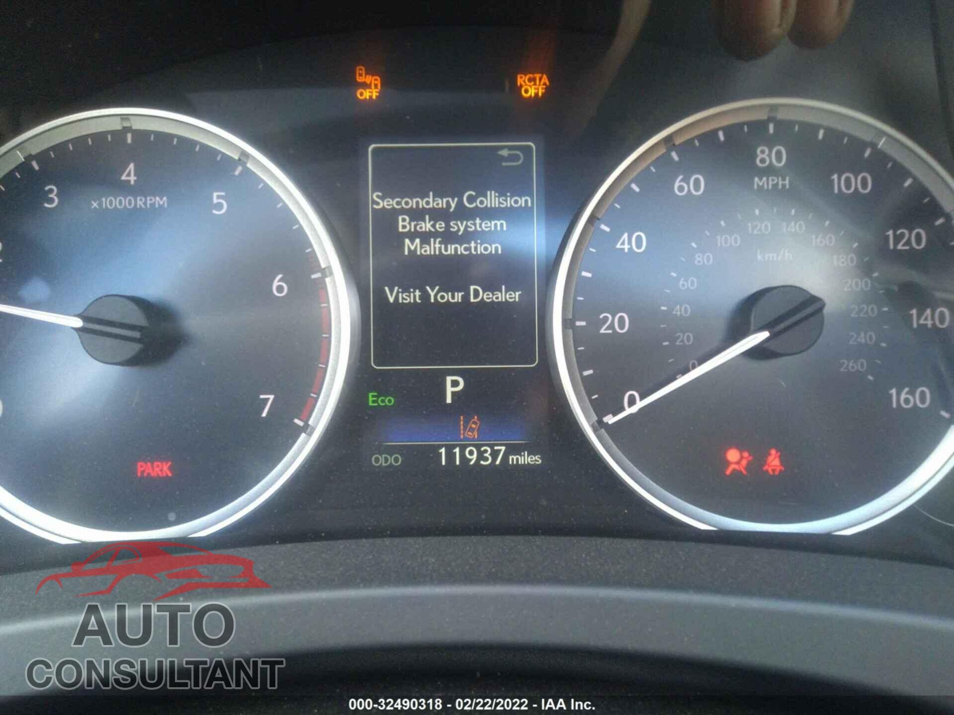 LEXUS IS 2021 - JTHCA1D20M5115586