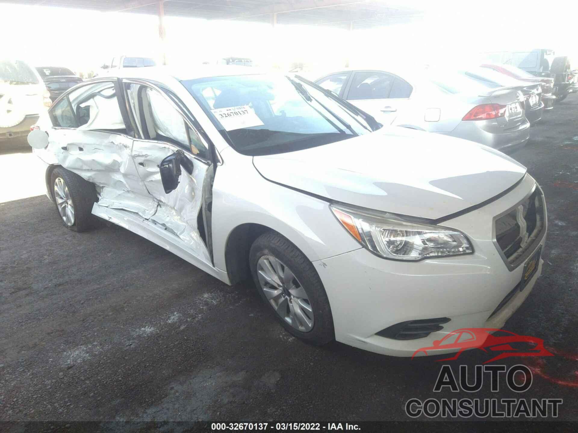 SUBARU LEGACY 2017 - 4S3BNAB64H3025687