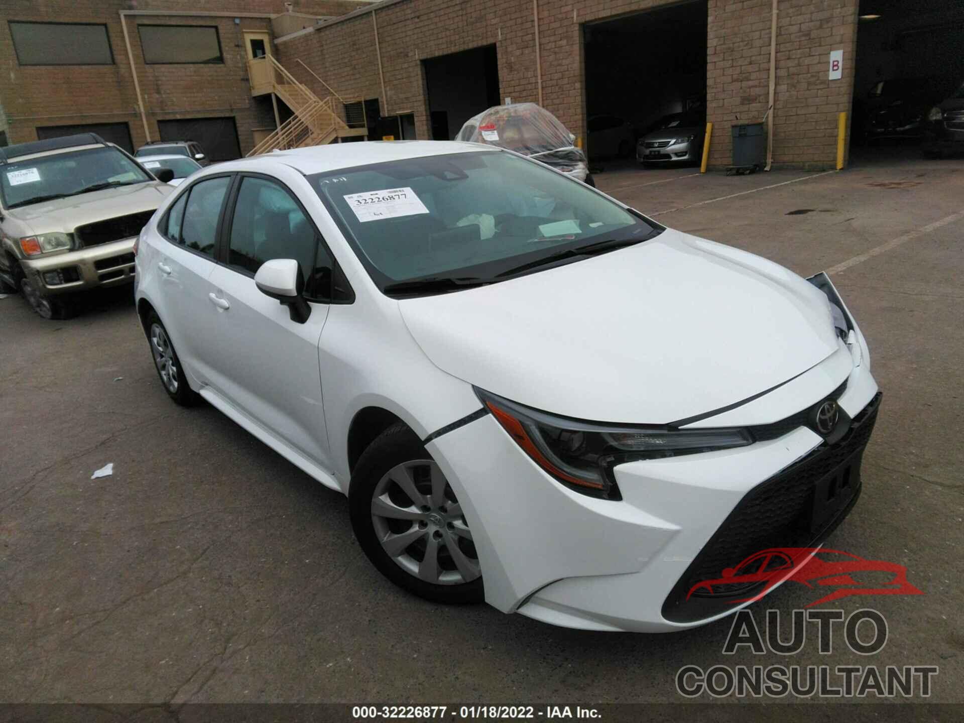 TOYOTA COROLLA 2020 - 5YFEPRAE8LP122910