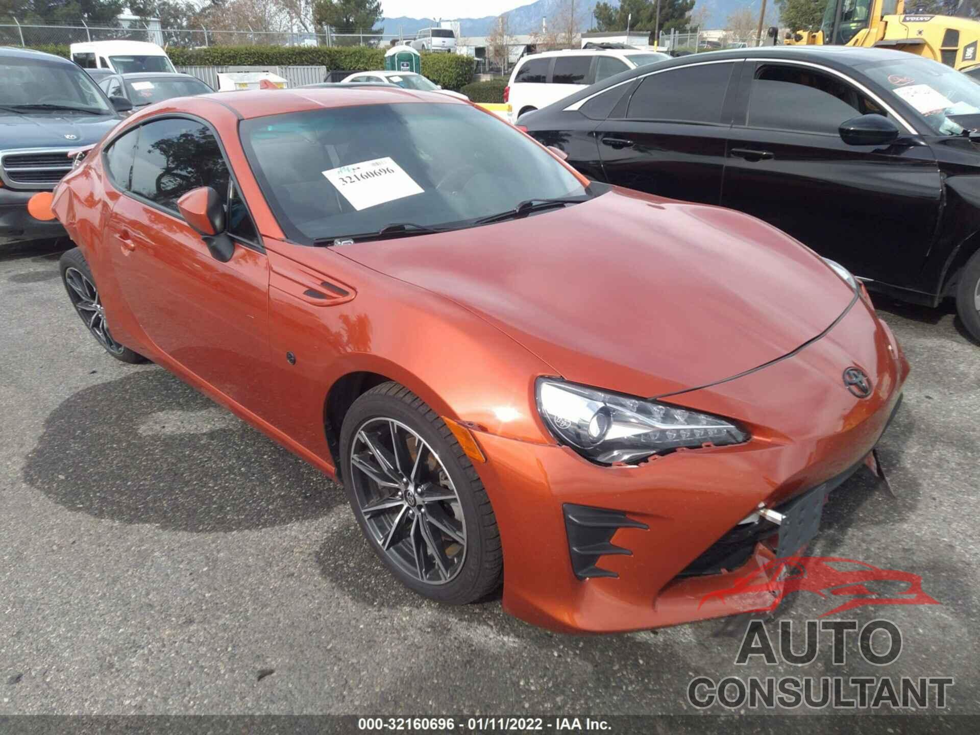 TOYOTA 86 2017 - JF1ZNAA12H8710364