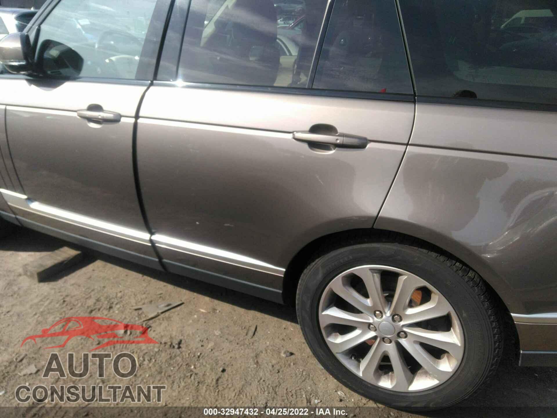 LAND ROVER RANGE ROVER 2016 - SALGS2PF8GA289592