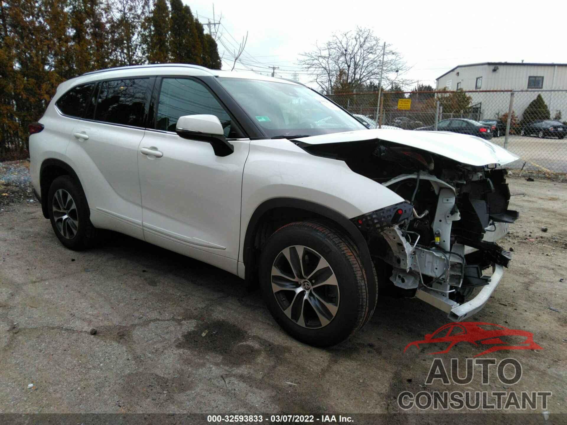 TOYOTA HIGHLANDER 2020 - 5TDGZRBH0LS506523