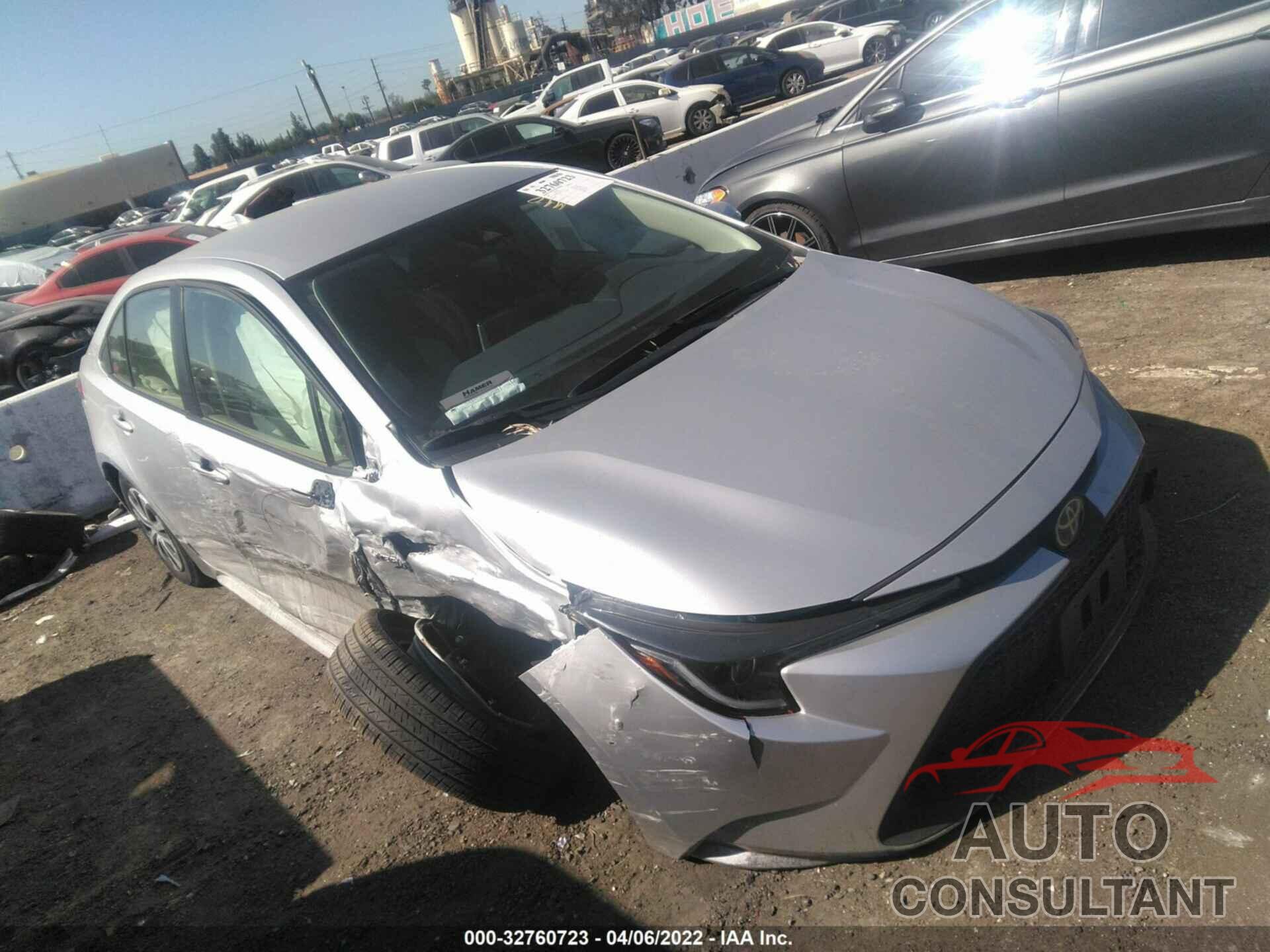 TOYOTA COROLLA 2021 - JTDEAMDE7MJ016132