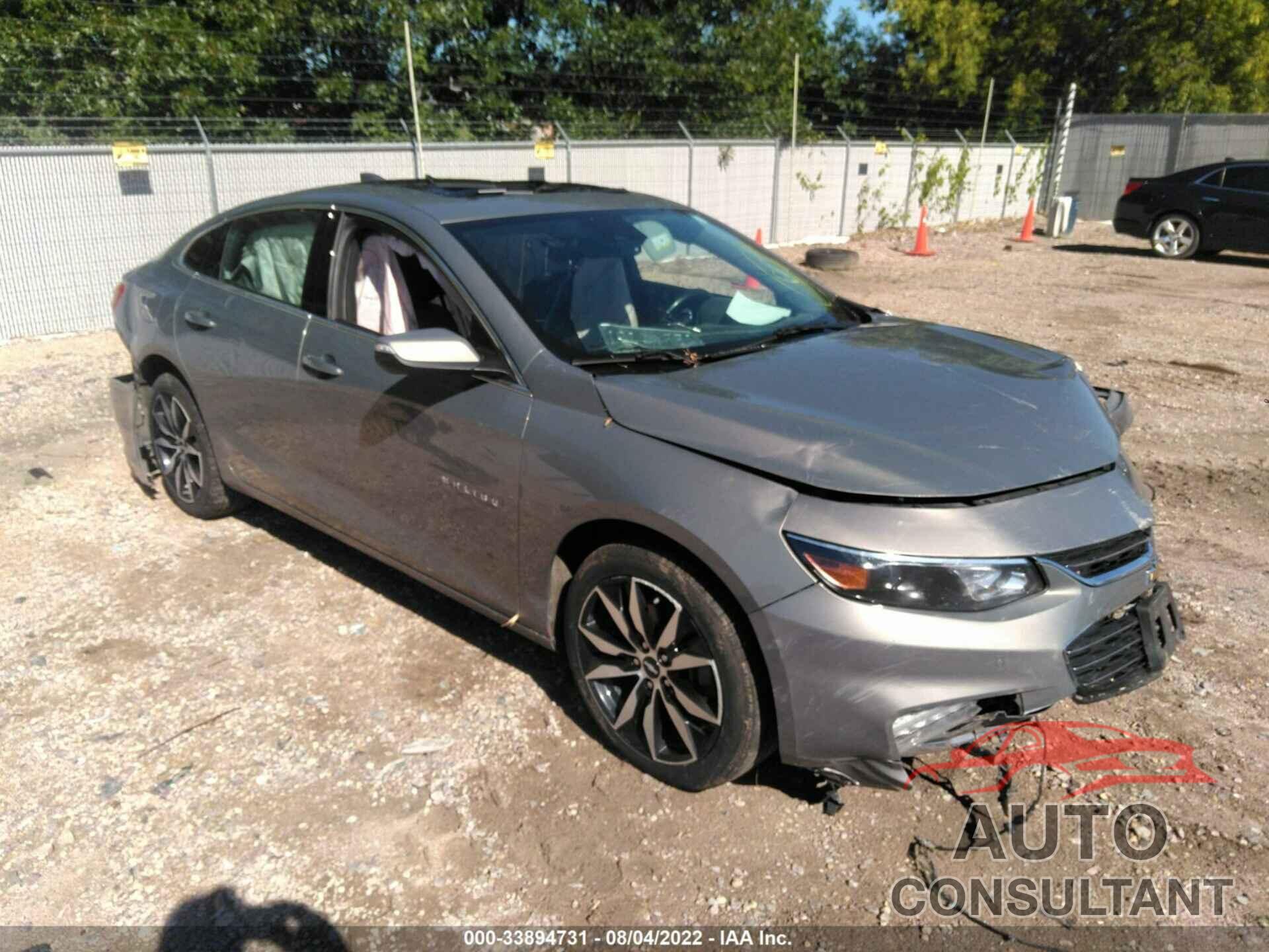 CHEVROLET MALIBU 2018 - 1G1ZD5STXJF164668