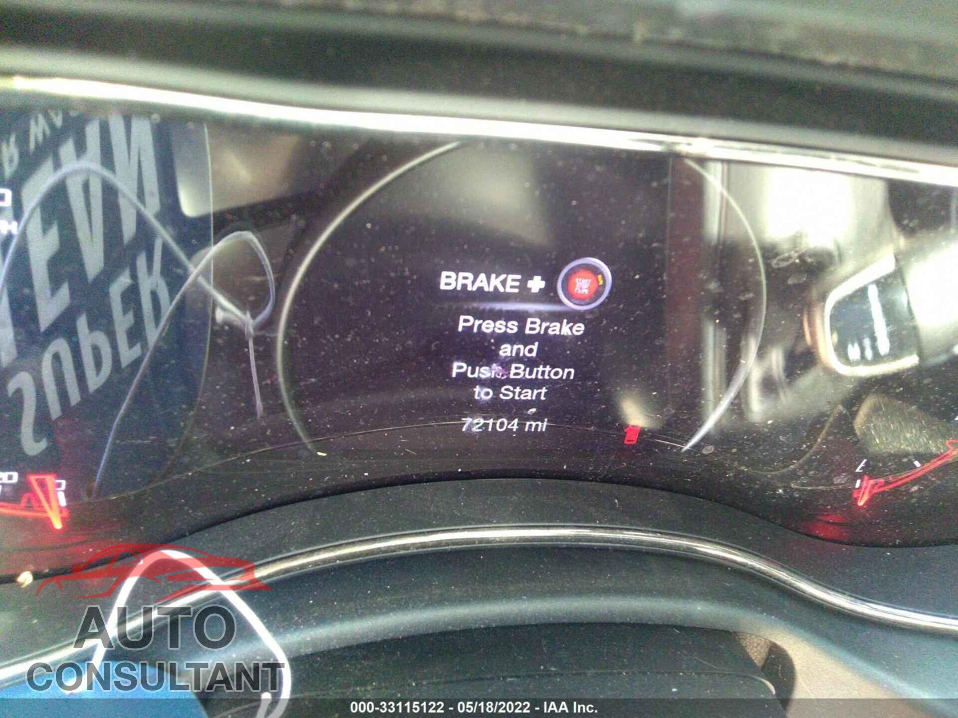 DODGE DURANGO 2018 - 1C4SDJGJ7JC261966
