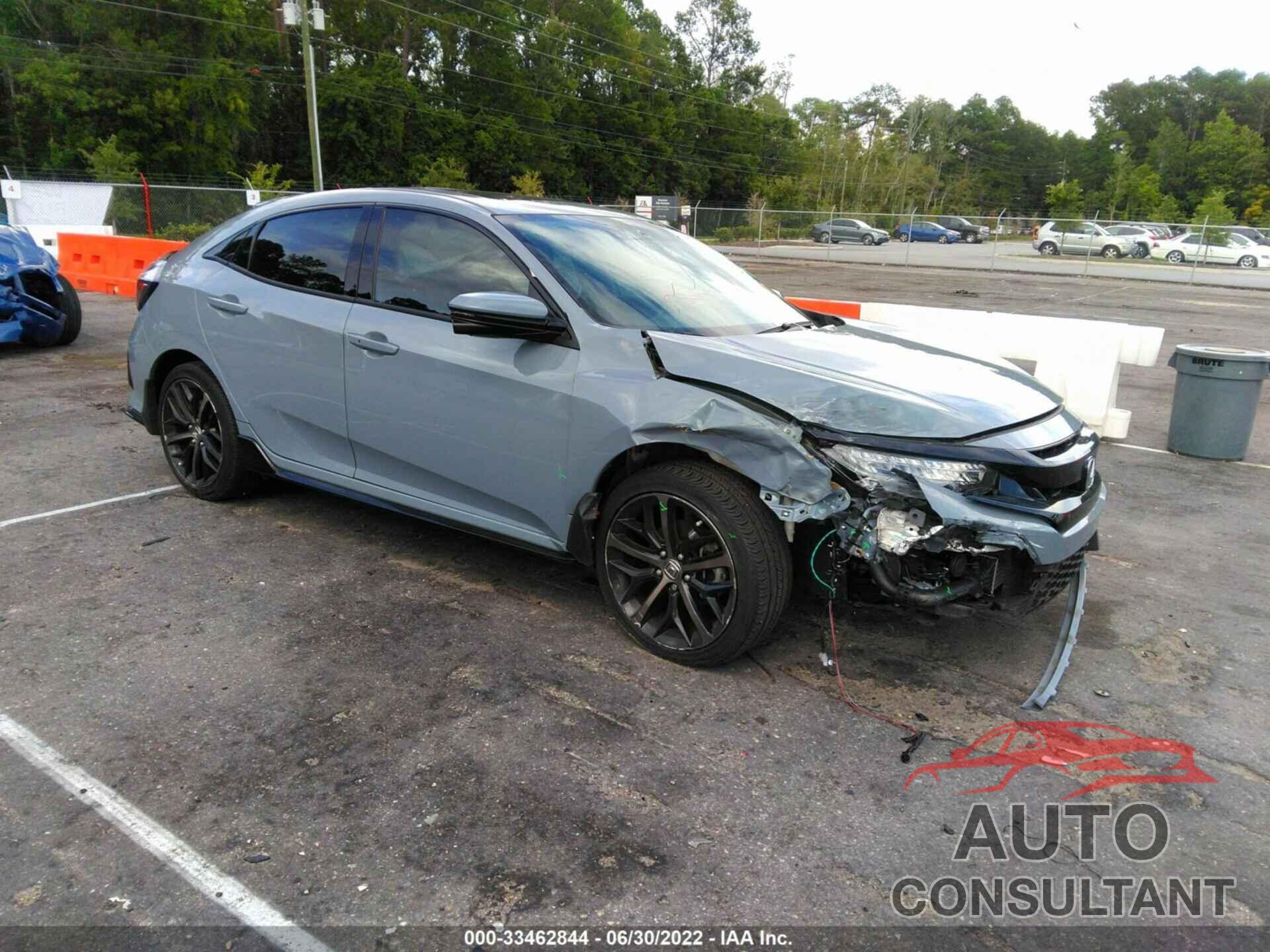 HONDA CIVIC HATCHBACK 2021 - SHHFK7H9XMU205802