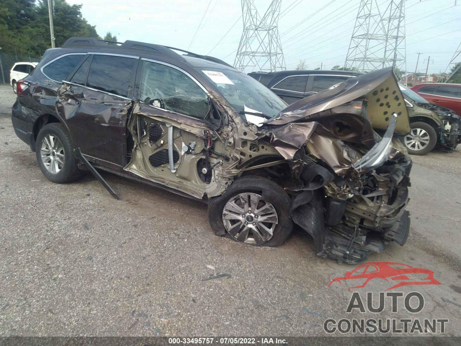 SUBARU OUTBACK 2019 - 4S4BSAHC5K3375614