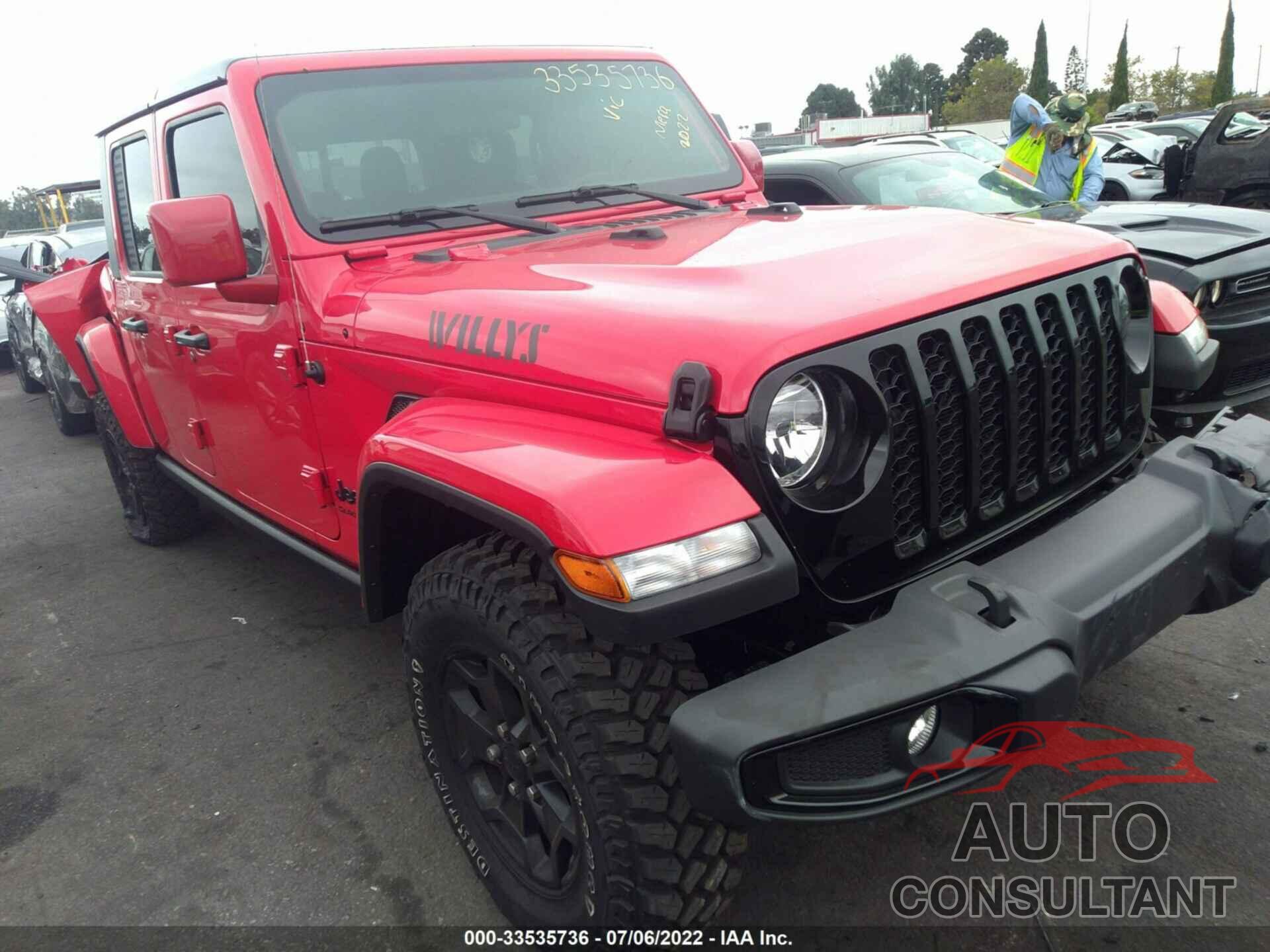 JEEP GLADIATOR 2022 - 1C6HJTAG4NL119390