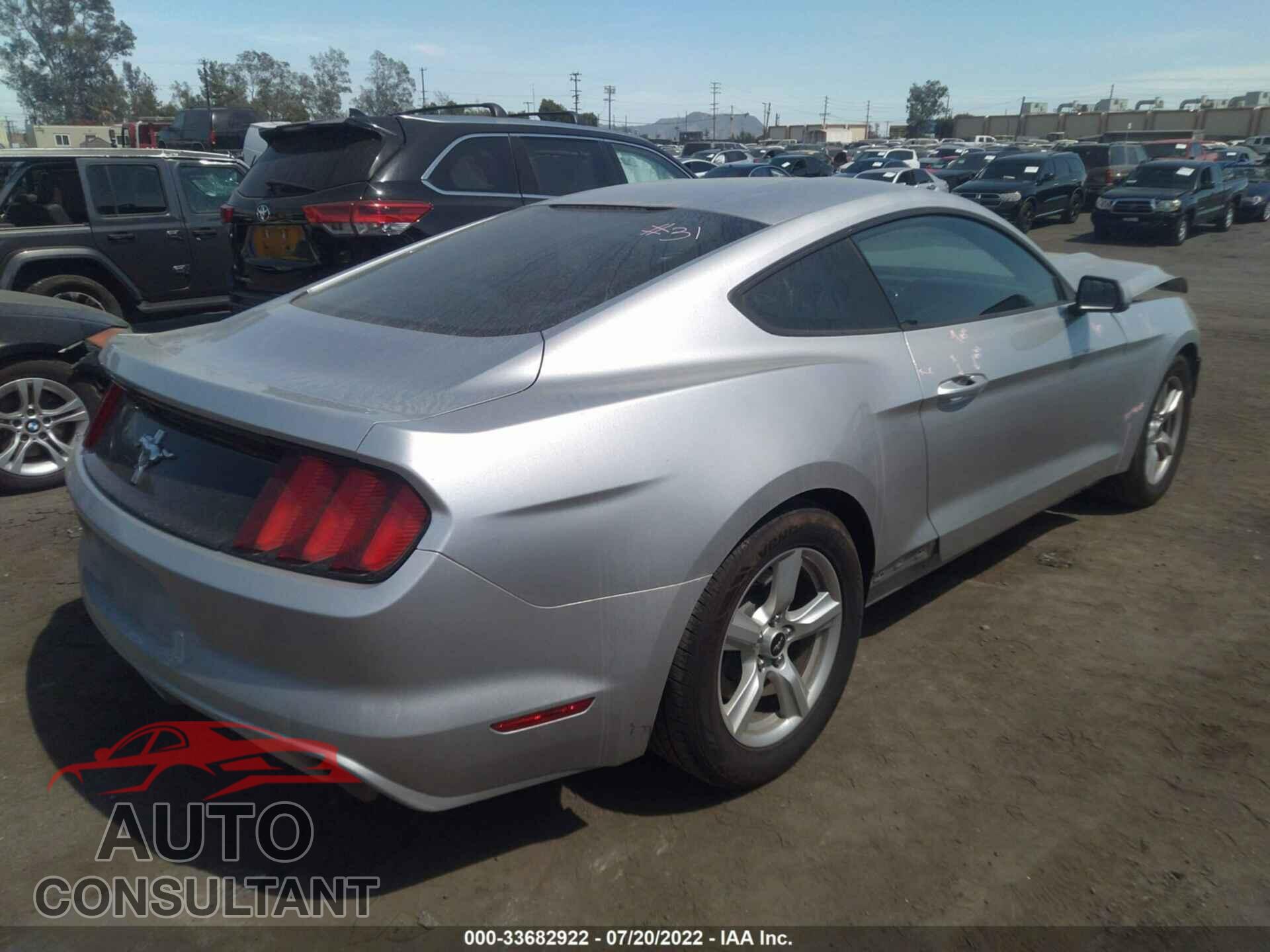 FORD MUSTANG 2017 - 1FA6P8AM9H5227052