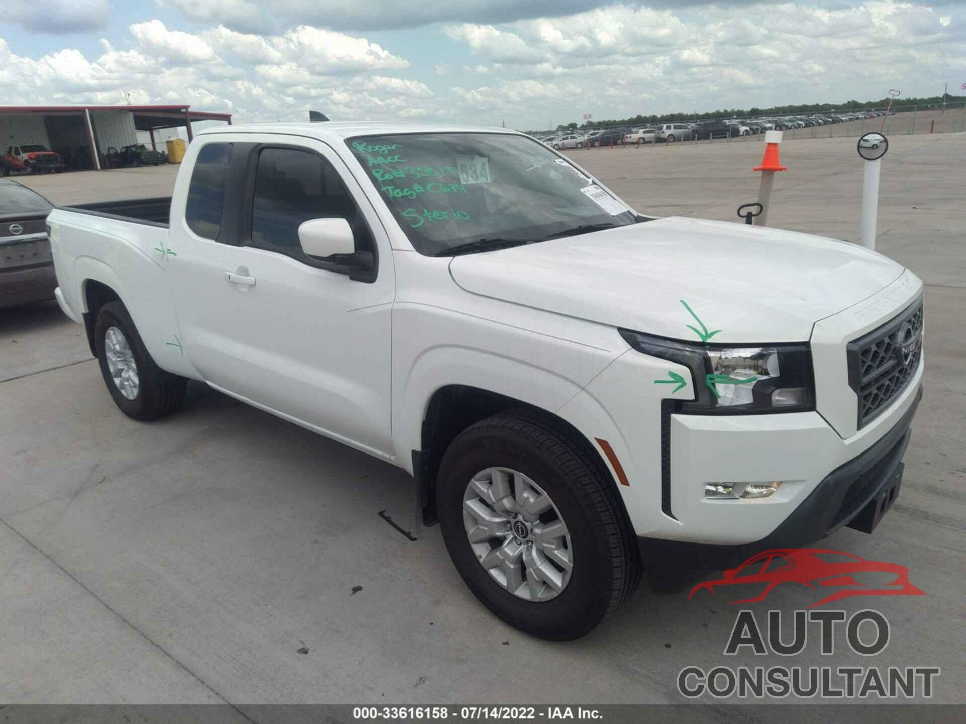 NISSAN FRONTIER 2022 - 1N6ED1CL6NN630280