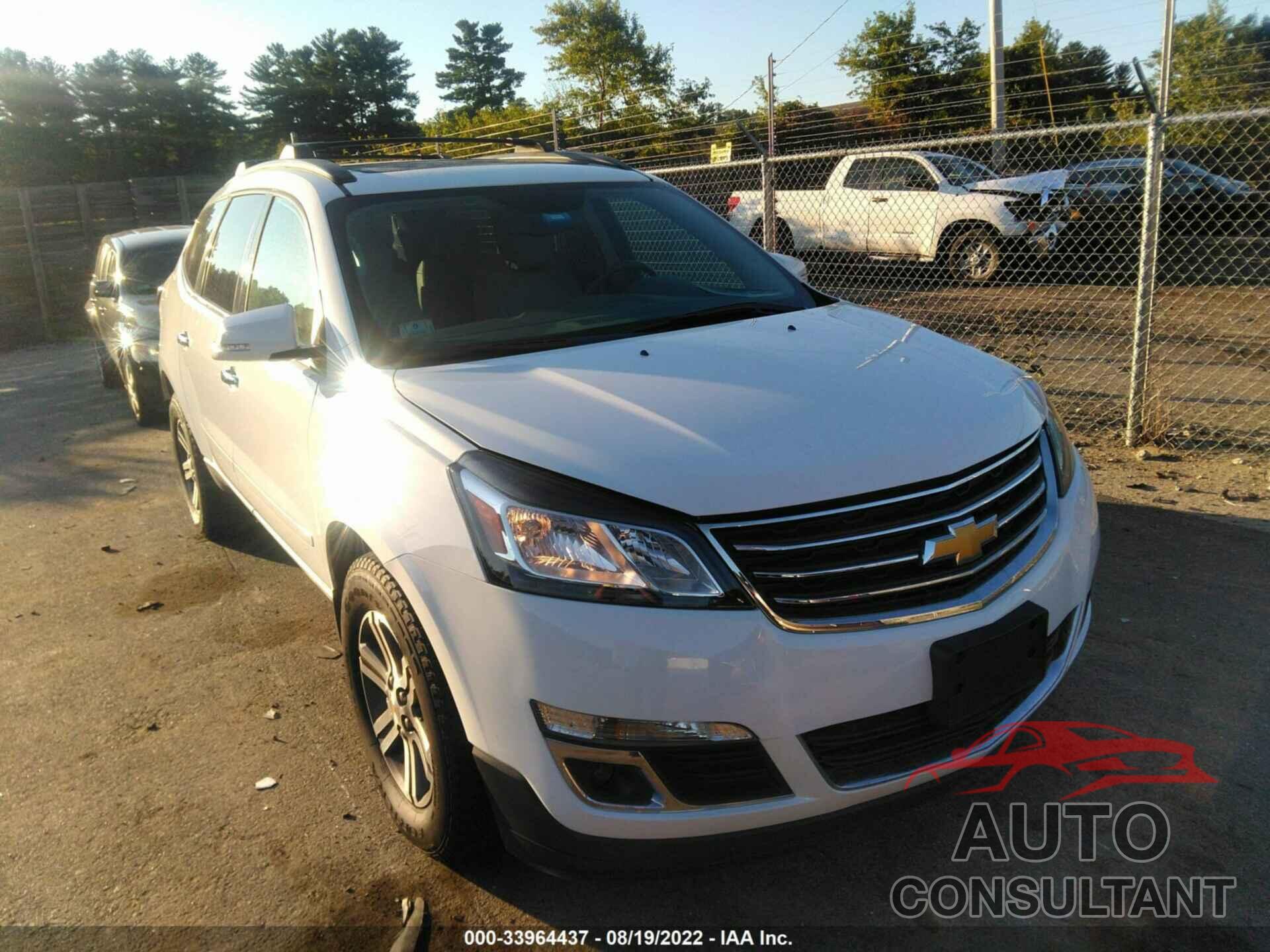 CHEVROLET TRAVERSE 2016 - 1GNKVHKD6GJ264943