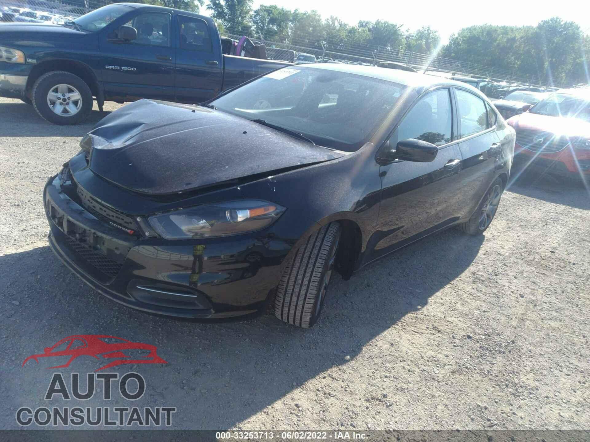 DODGE DART 2016 - 1C3CDFAA3GD668121