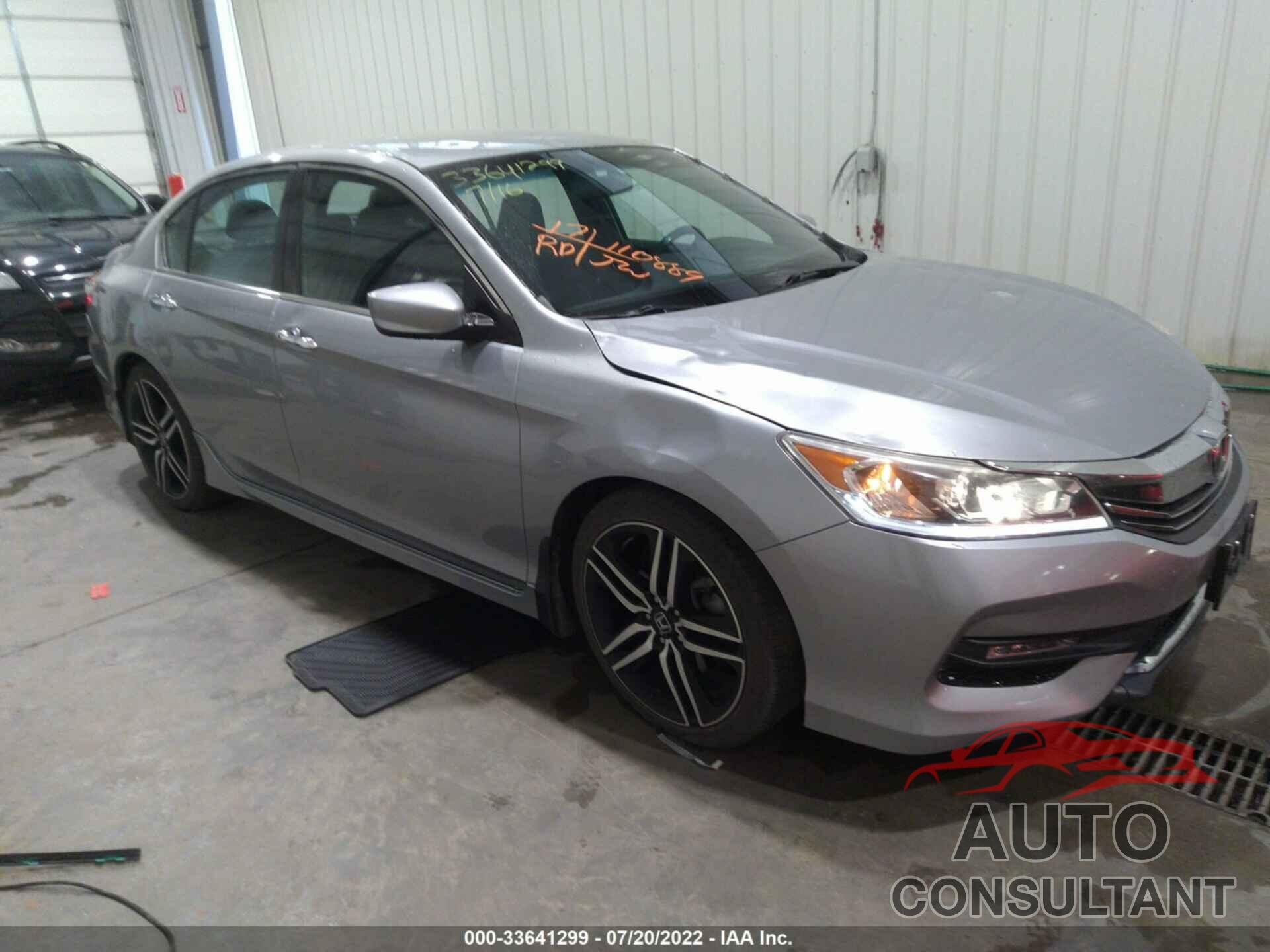 HONDA ACCORD SEDAN 2017 - 1HGCR2F57HA158649