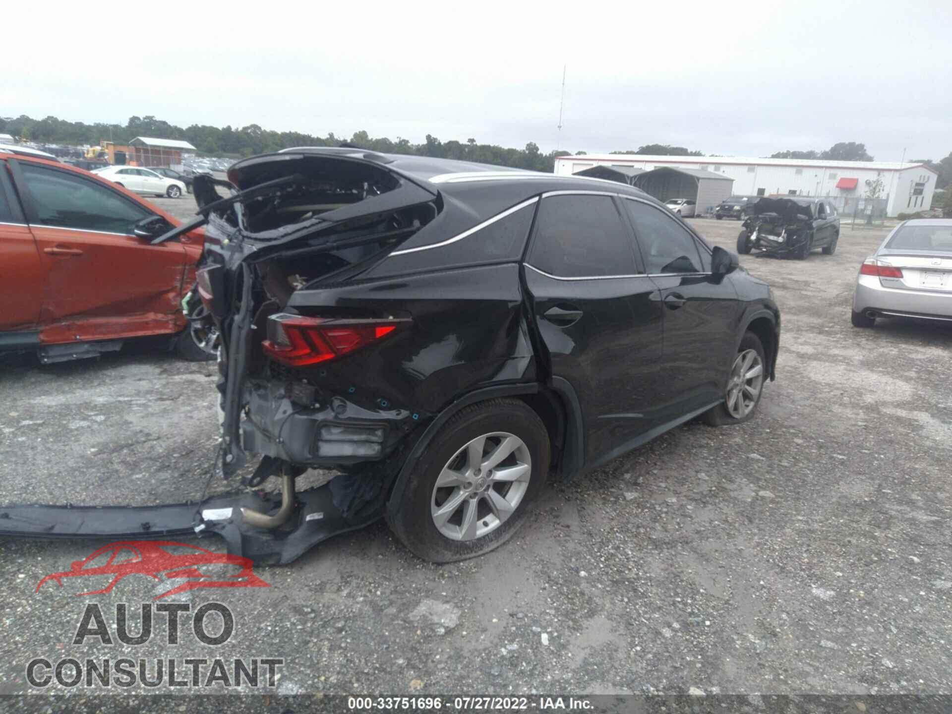 LEXUS RX 2017 - 2T2BZMCA4HC073525