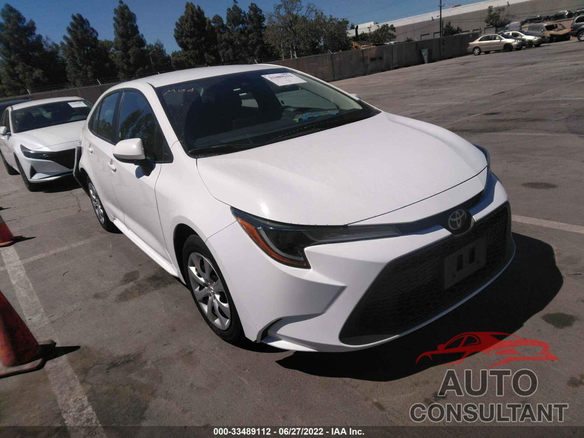 TOYOTA COROLLA 2020 - 5YFEPRAE8LP005683