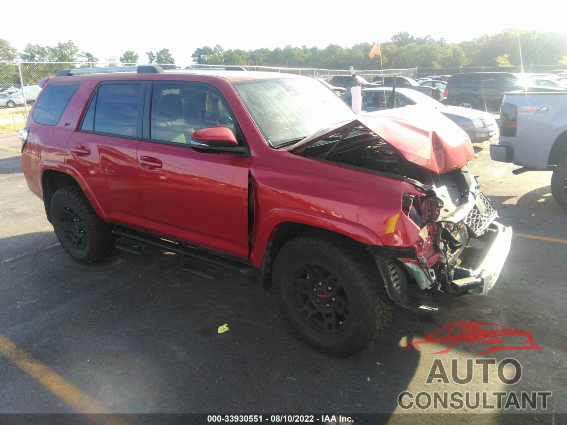 TOYOTA 4RUNNER 2021 - JTEFU5JR7M5231586