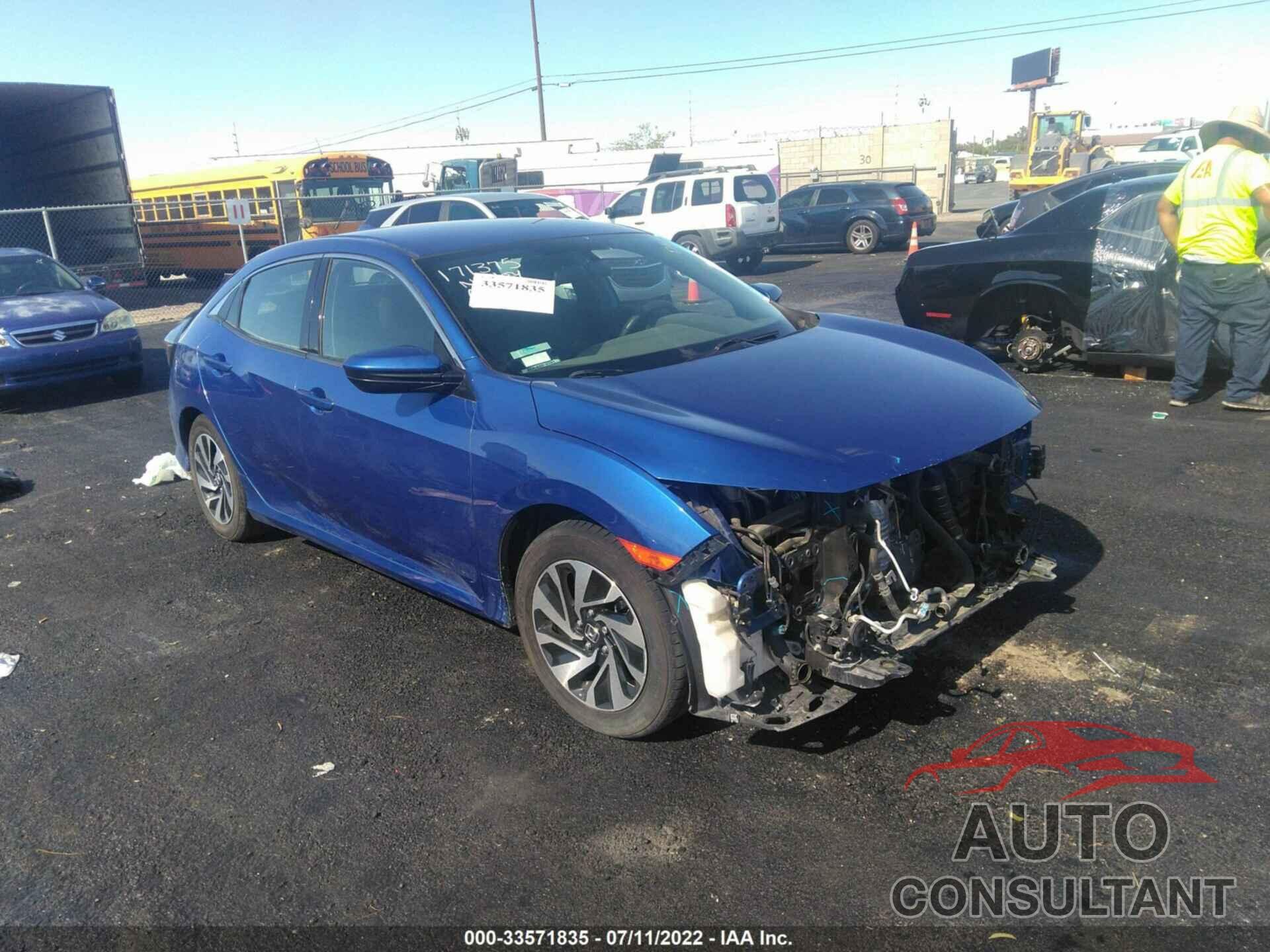 HONDA CIVIC HATCHBACK 2018 - SHHFK7H26JU423282