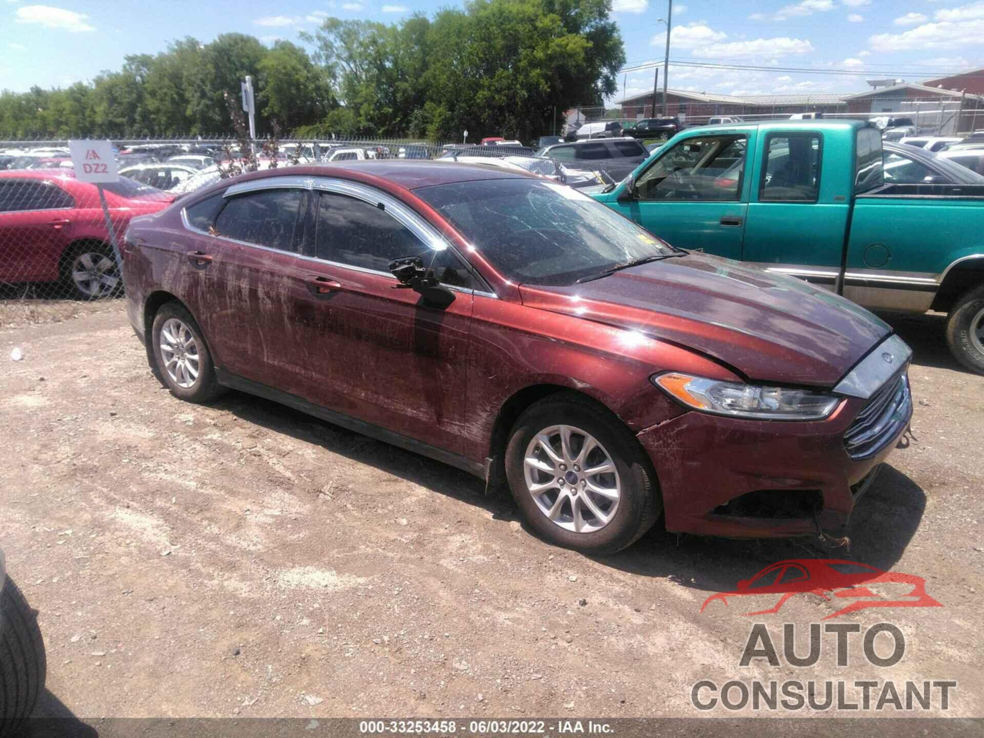 FORD FUSION 2016 - 3FA6P0G73GR154971