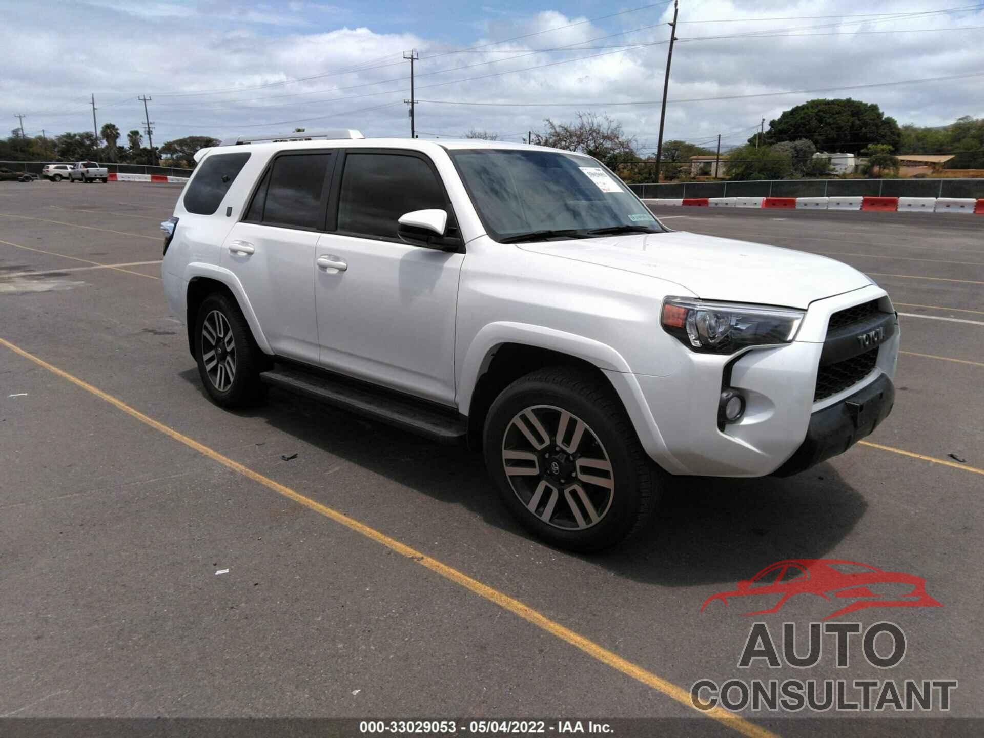 TOYOTA 4RUNNER 2019 - JTEZU5JR6K5204177