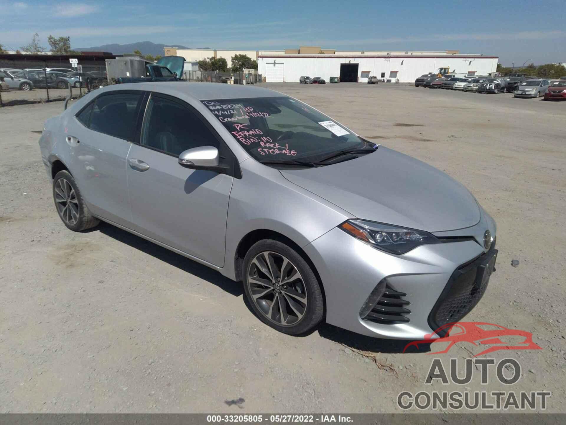 TOYOTA COROLLA 2019 - 5YFBURHEXKP867299
