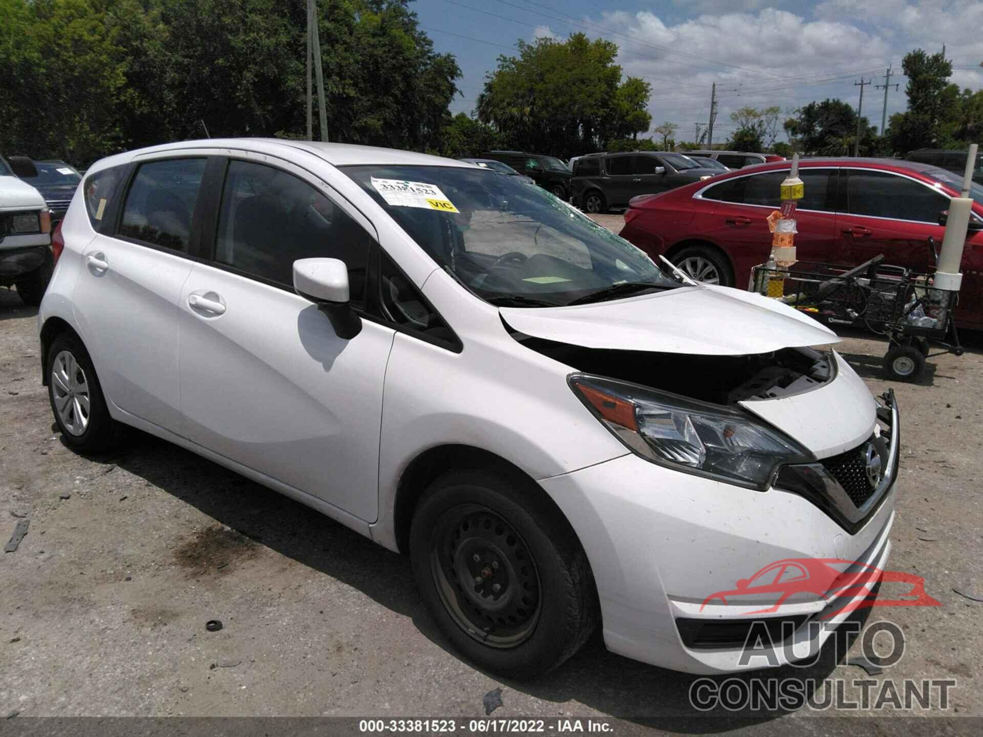 NISSAN VERSA NOTE 2017 - 3N1CE2CPXHL356959