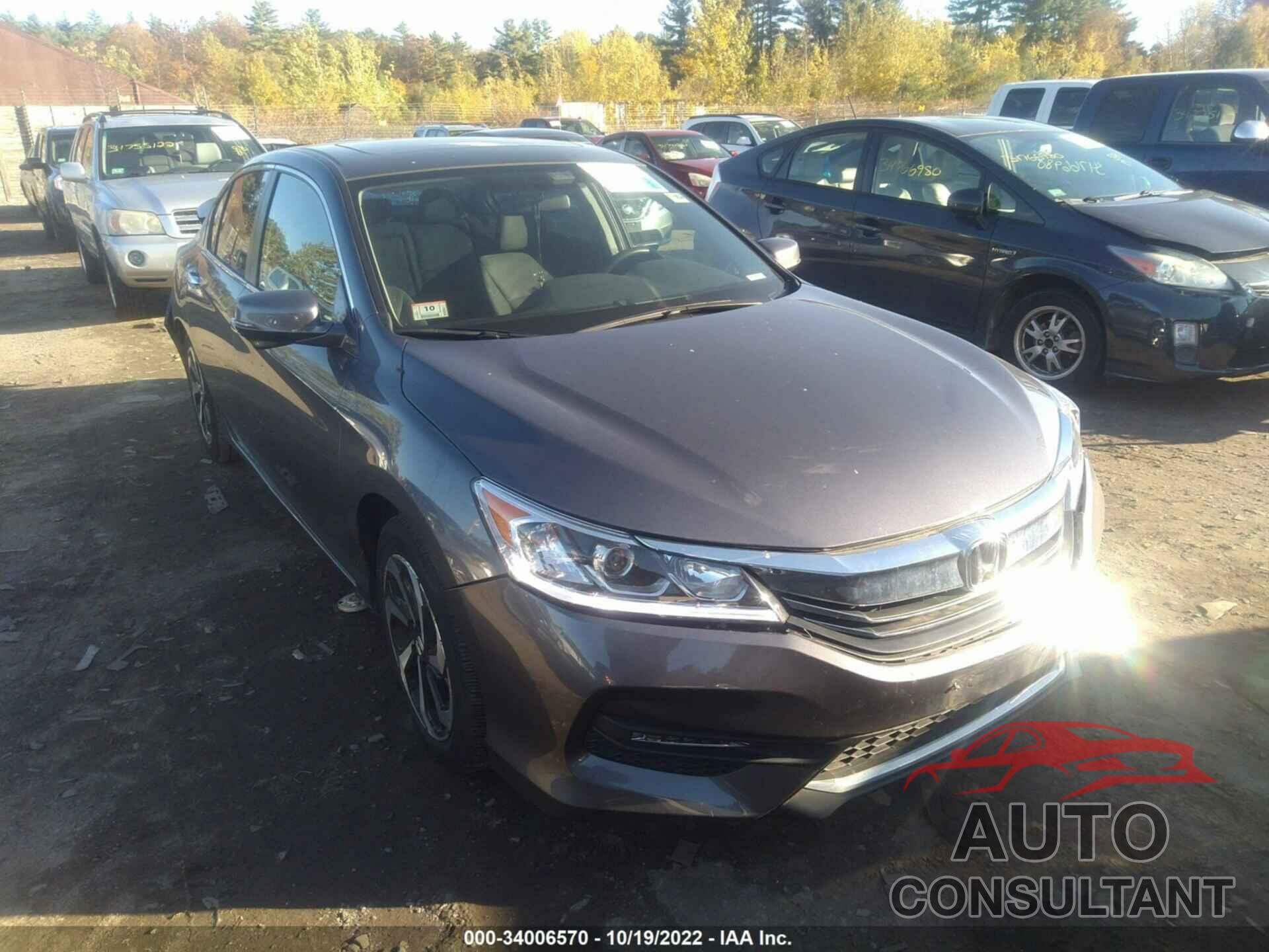 HONDA ACCORD SEDAN 2017 - 1HGCR2F77HA270594