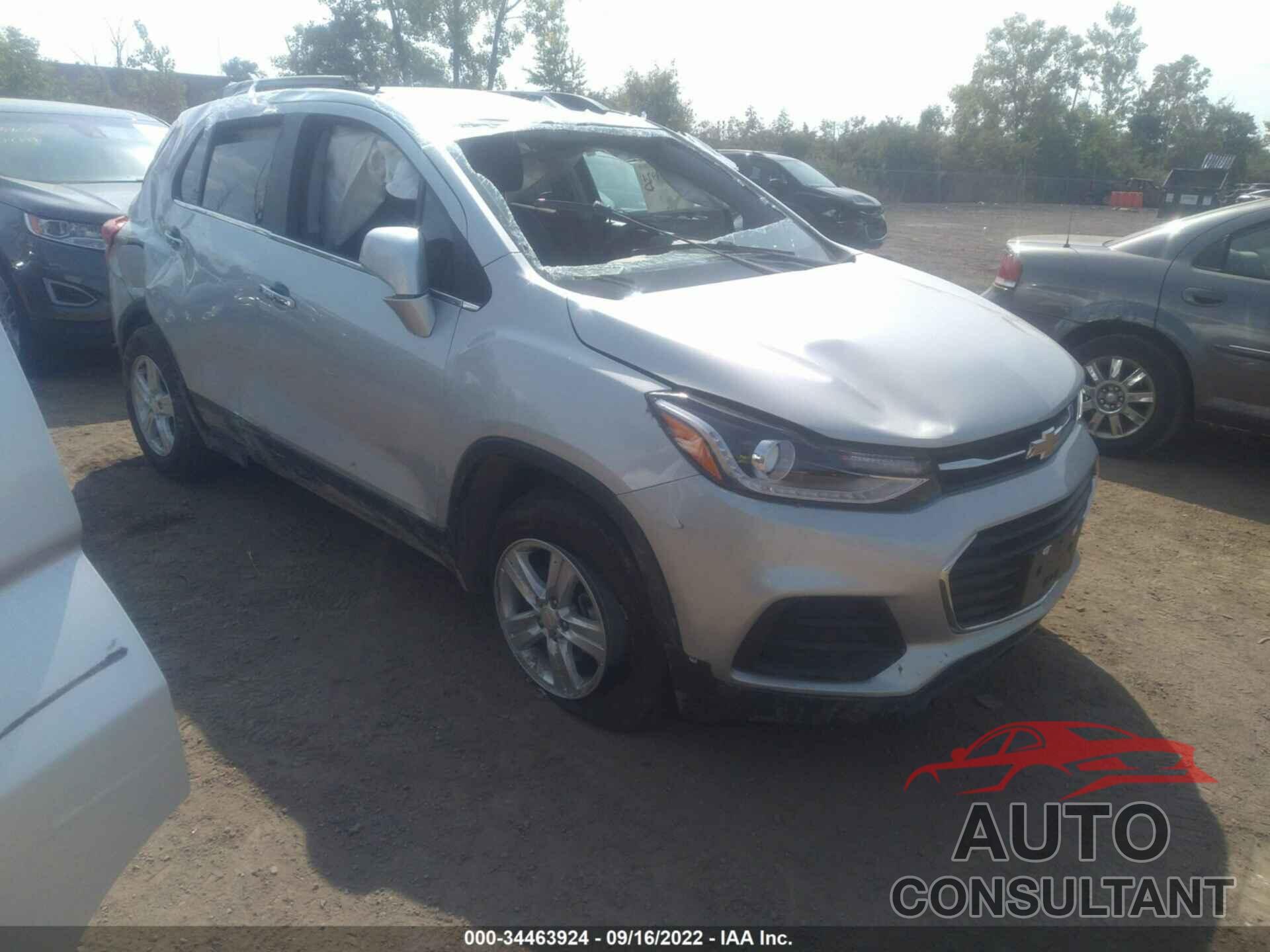 CHEVROLET TRAX 2019 - 3GNCJLSB5KL371808