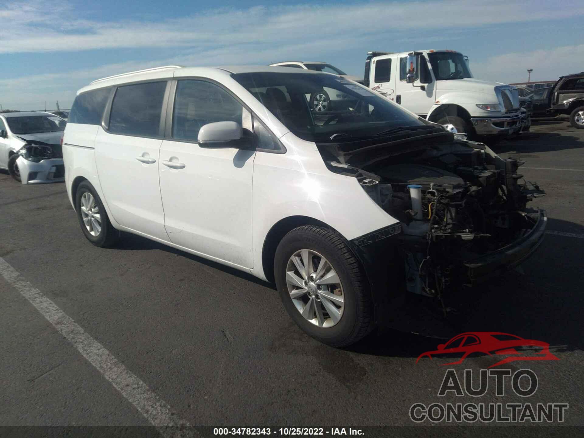 KIA SEDONA 2016 - KNDMB5C17G6090140